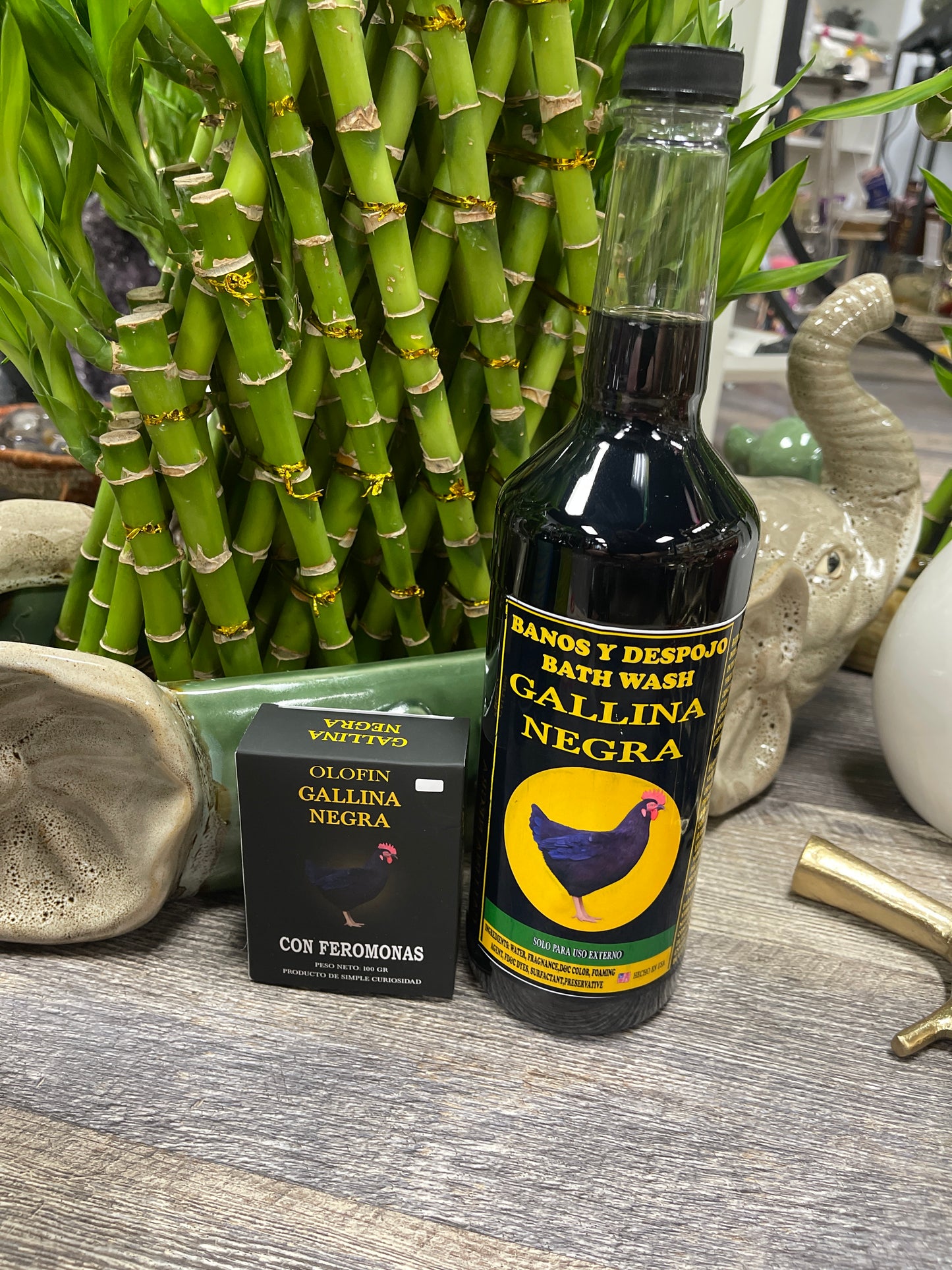 Especial Baño y Despojo Gallina Negra y Jabón