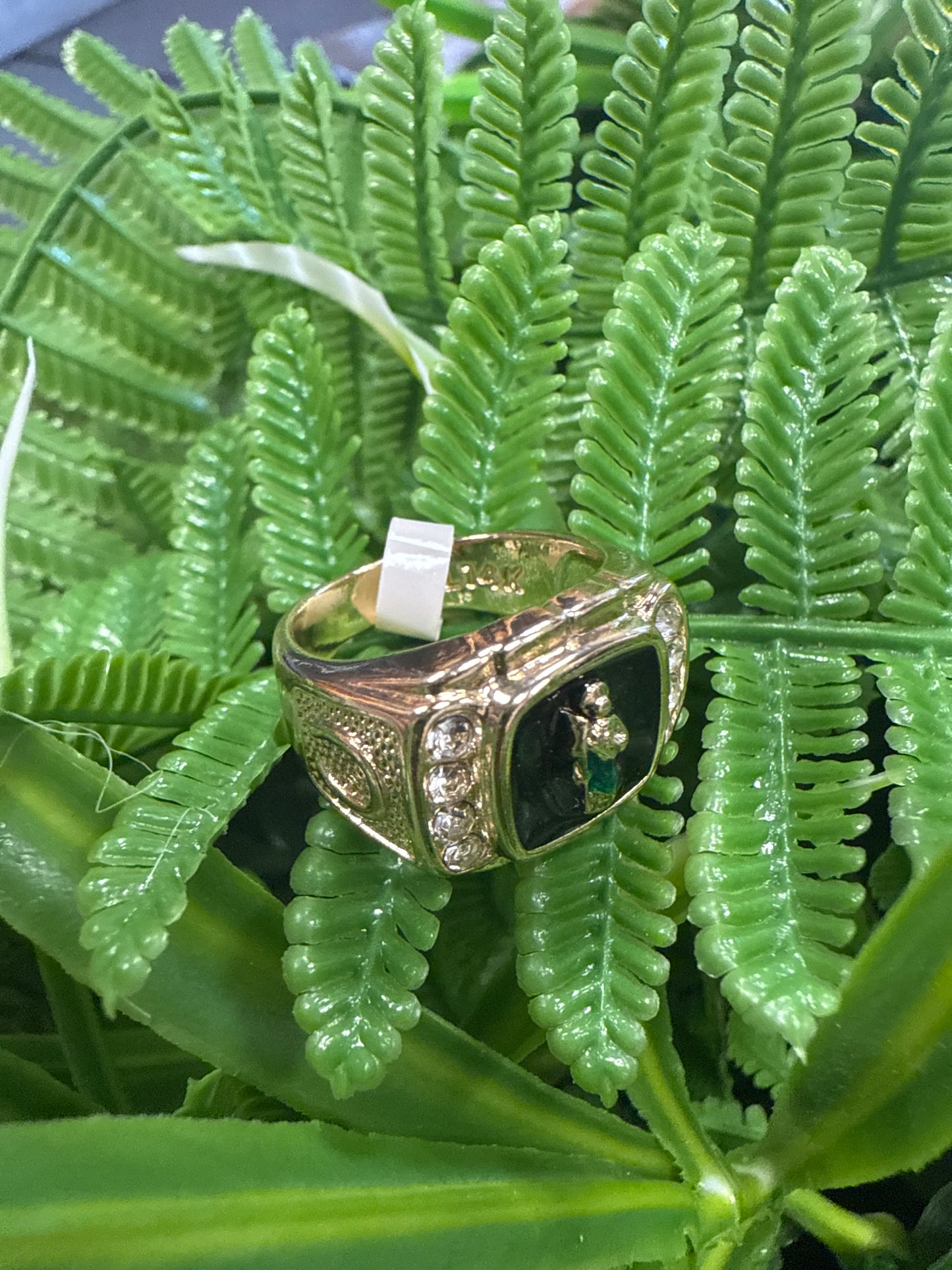 Anillo Oro Laminado San Judas #6