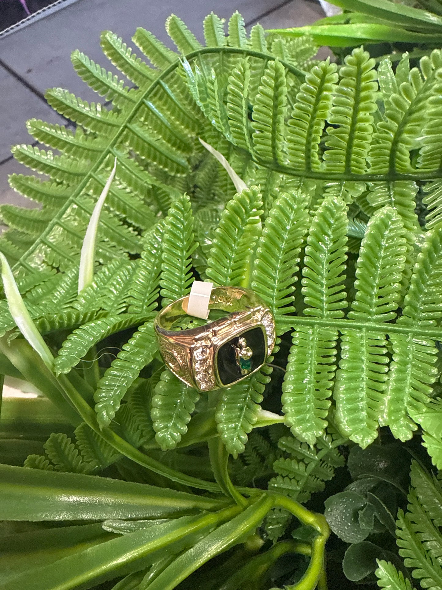 Anillo Oro Laminado San Judas #10