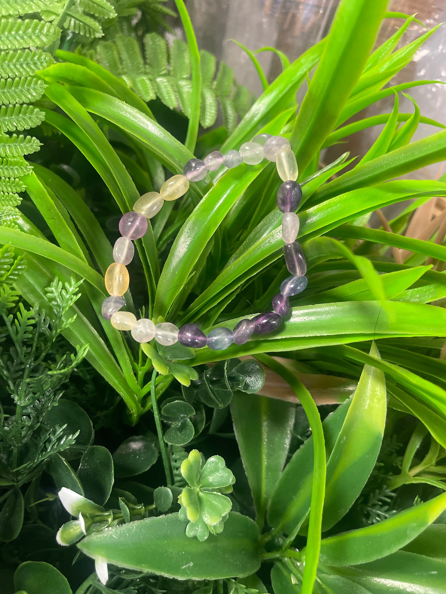 Pulcera elástica cuarzo Florita