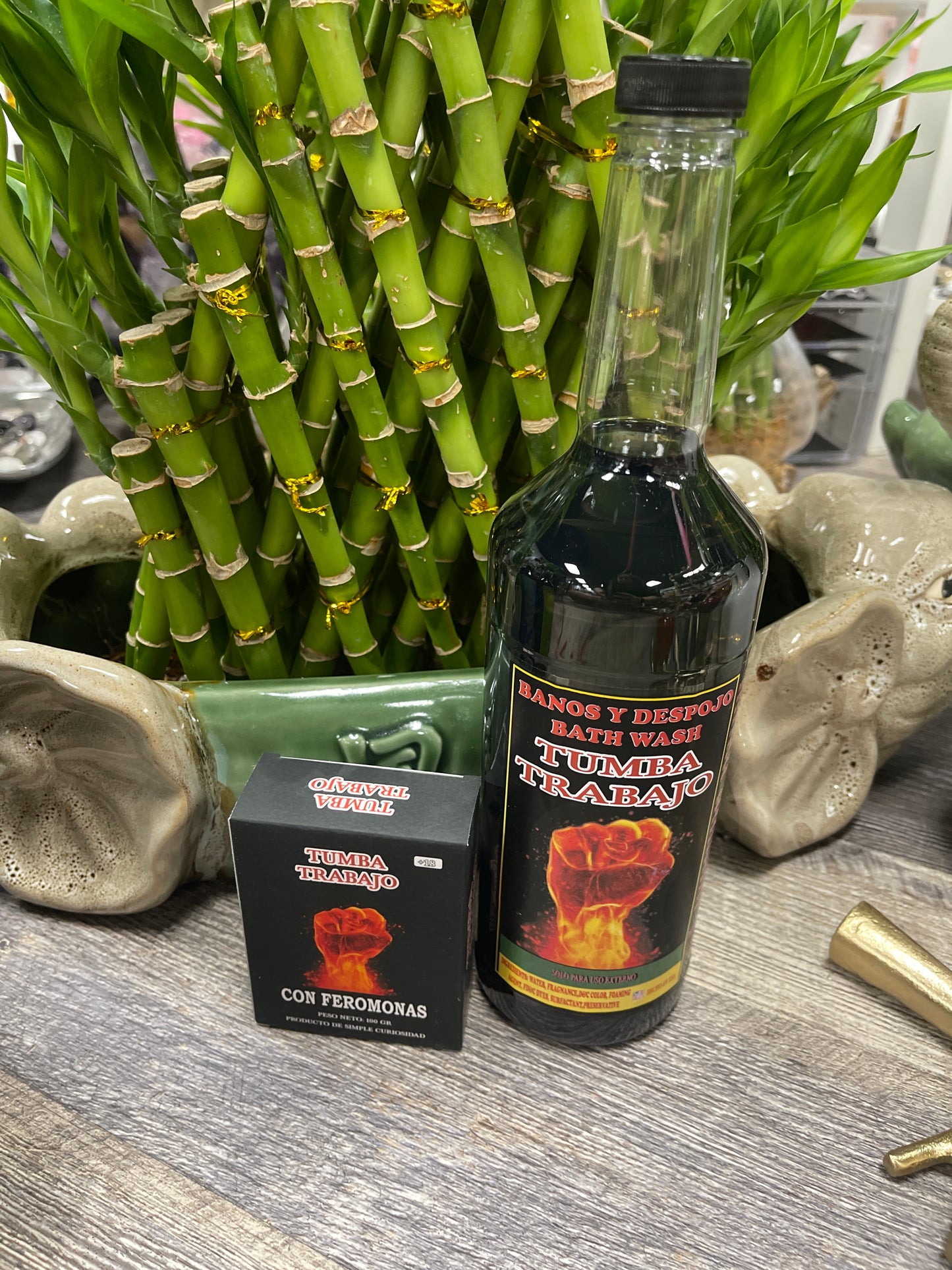 Especial Baño y Despojo Tumba Trabajo y jabón