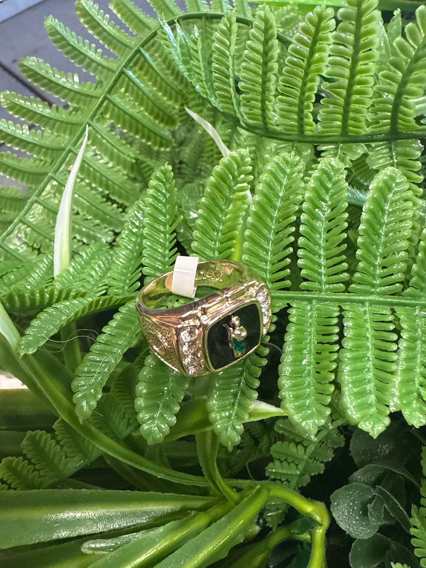 Anillo Oro Laminado San Judas #9