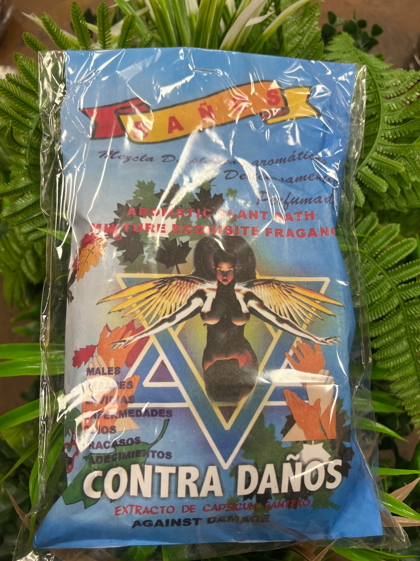 Baño de plantas Contra Daños