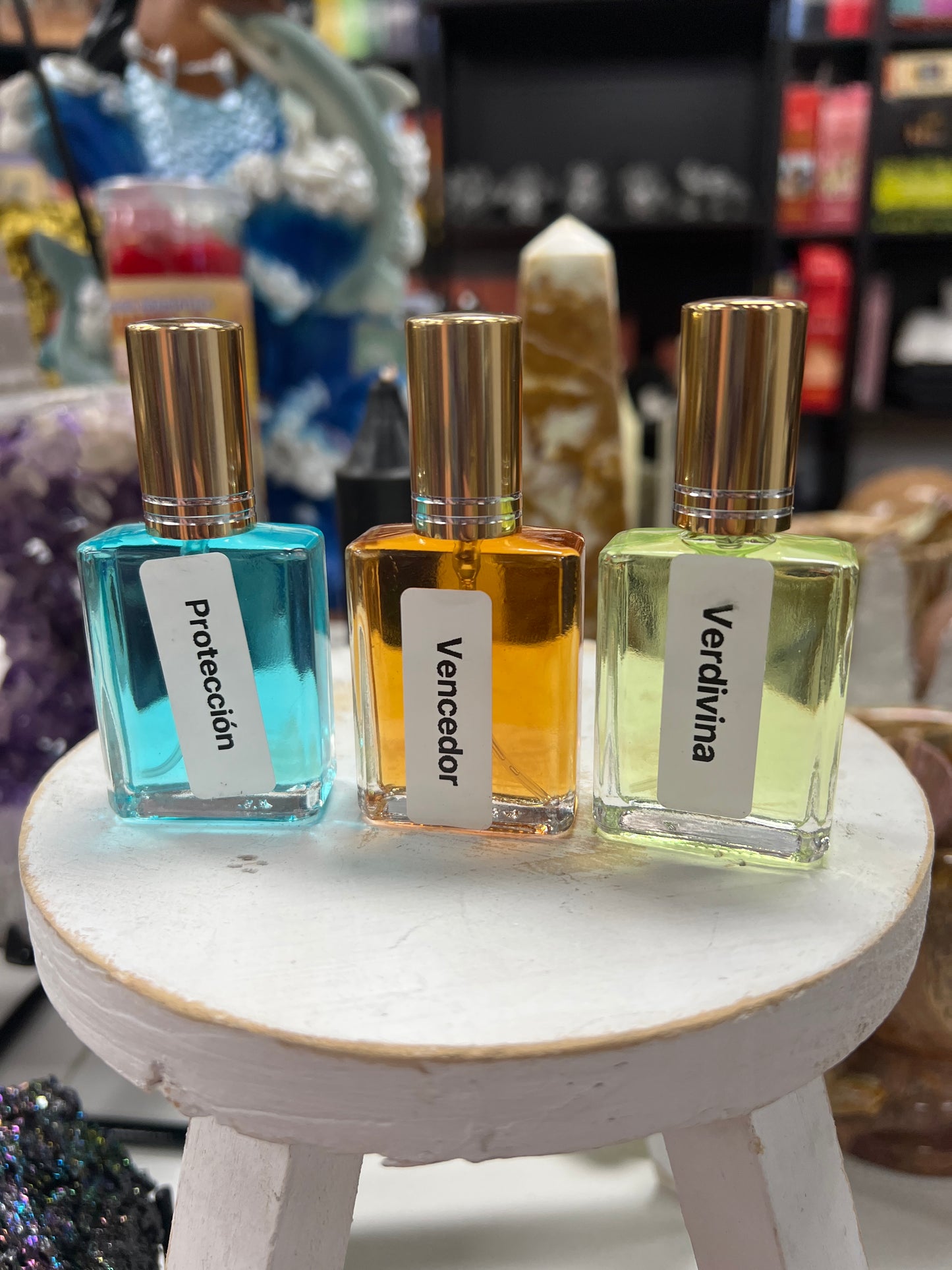Perfume Protección Vencedor y Verdivina