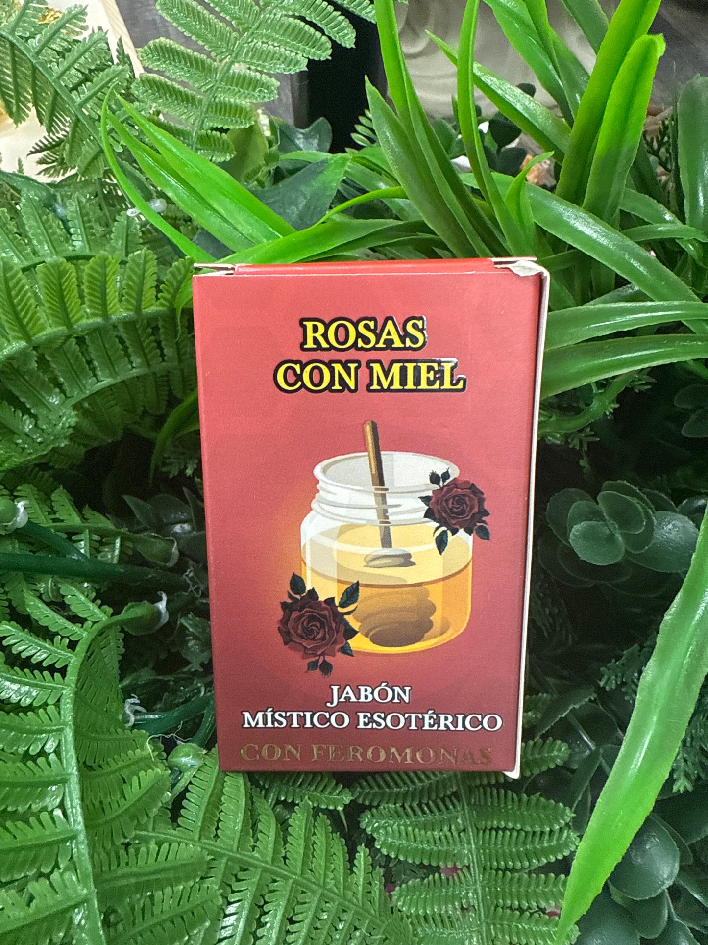 Jabón místico Rosas con Miel