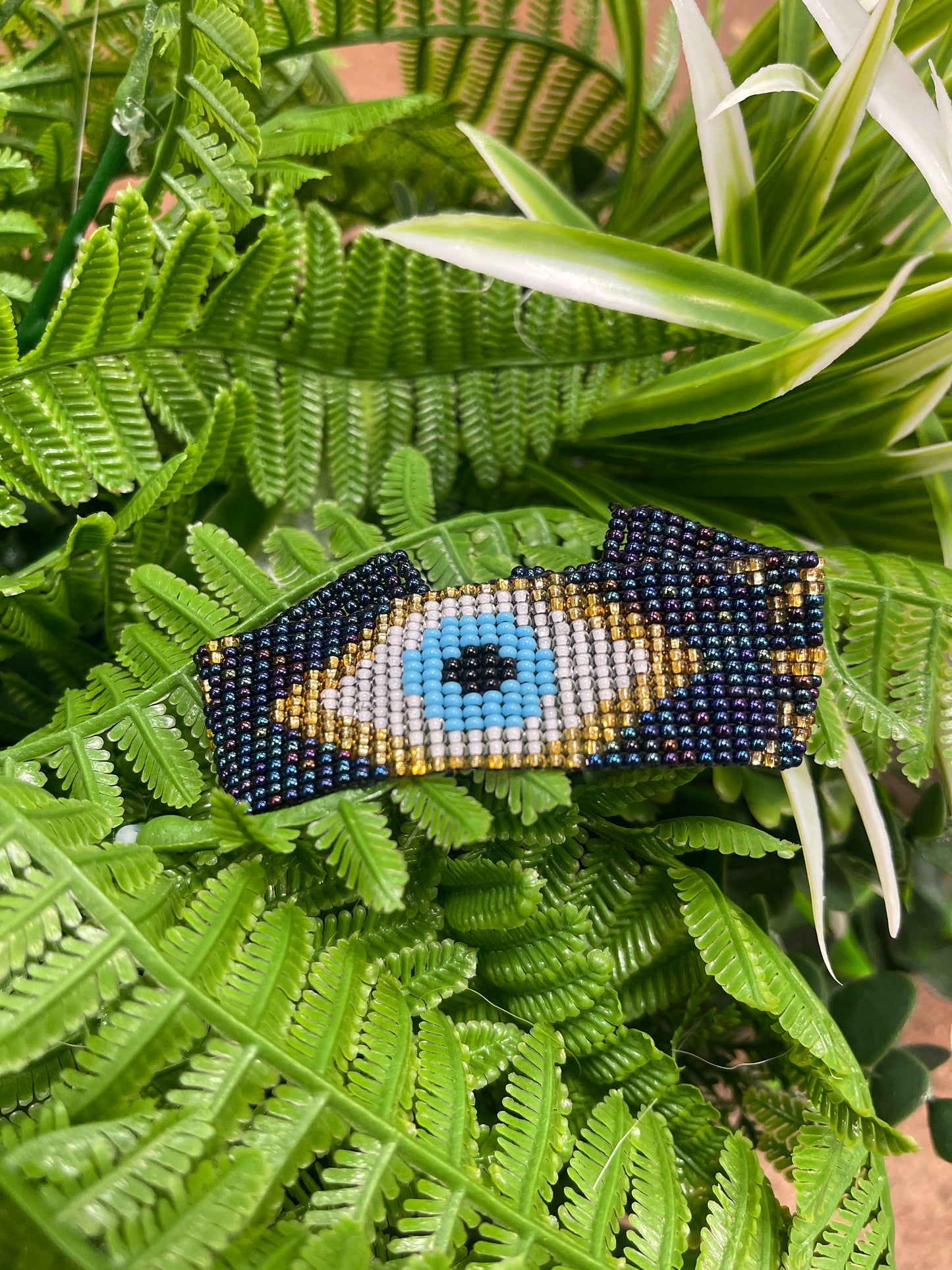 Pulcera ojo turco Artesanal multi color