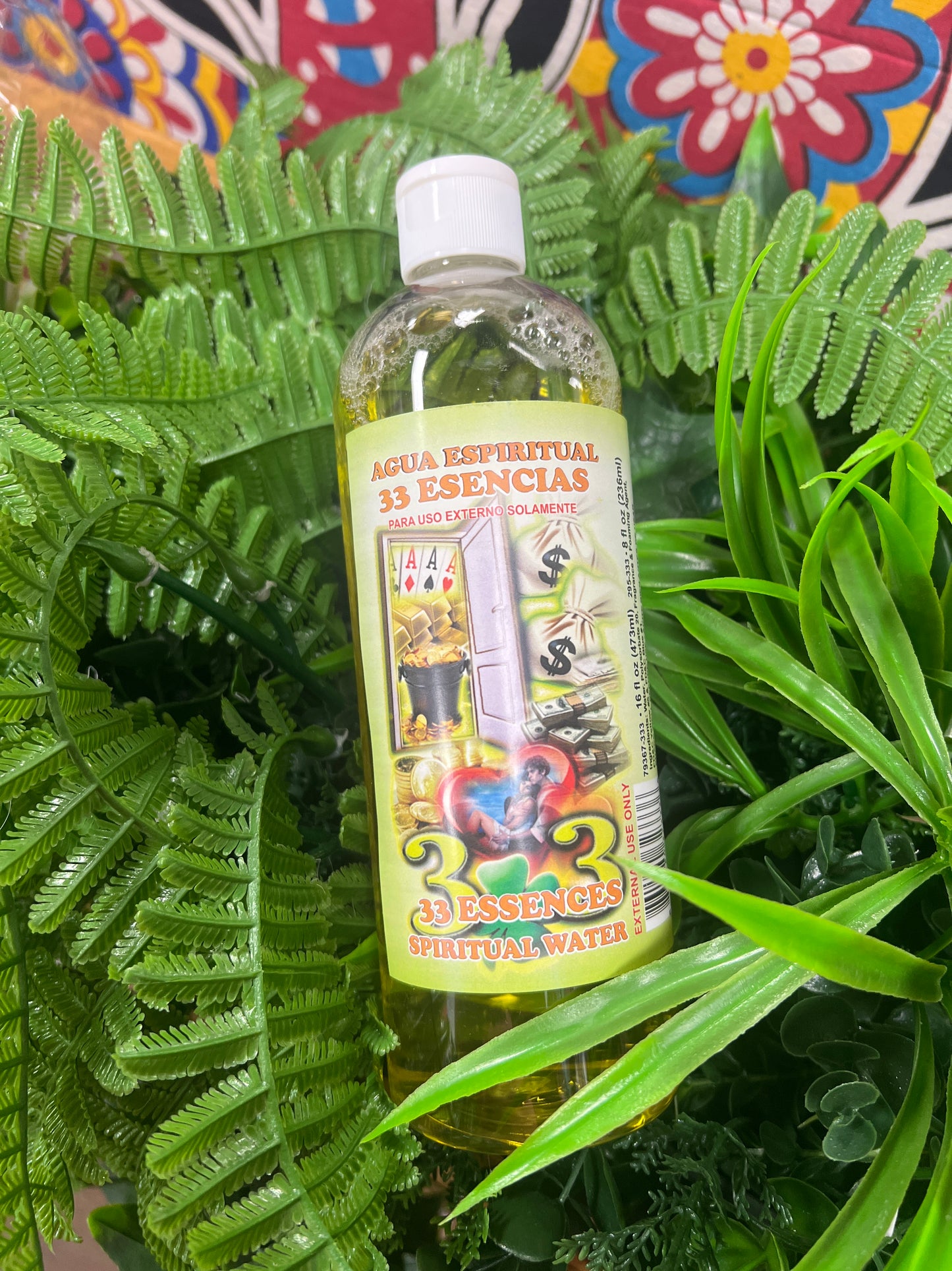 Agua Espiritual 33 Esencias