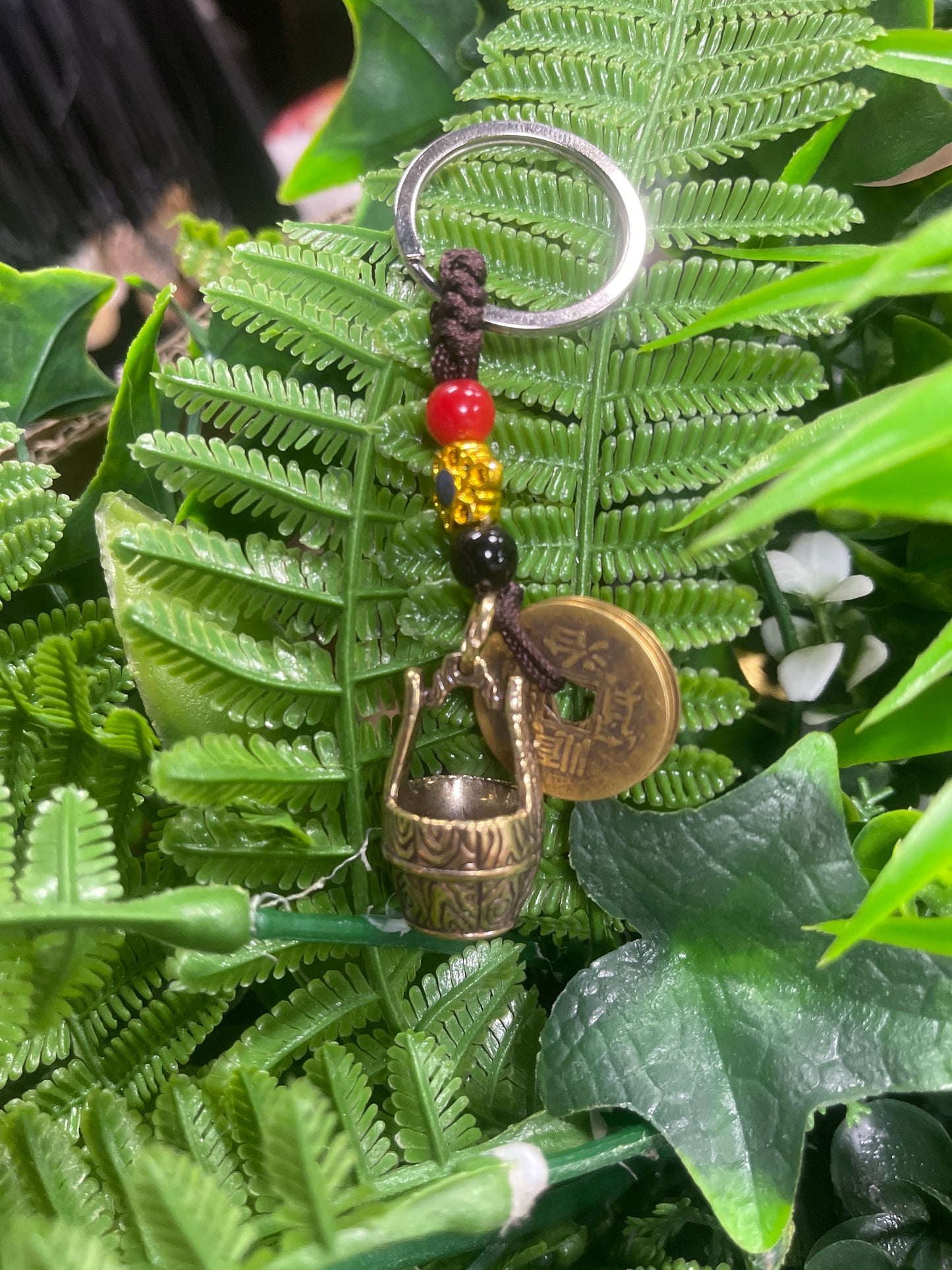 Llavero de la Buena Suerte Canasta