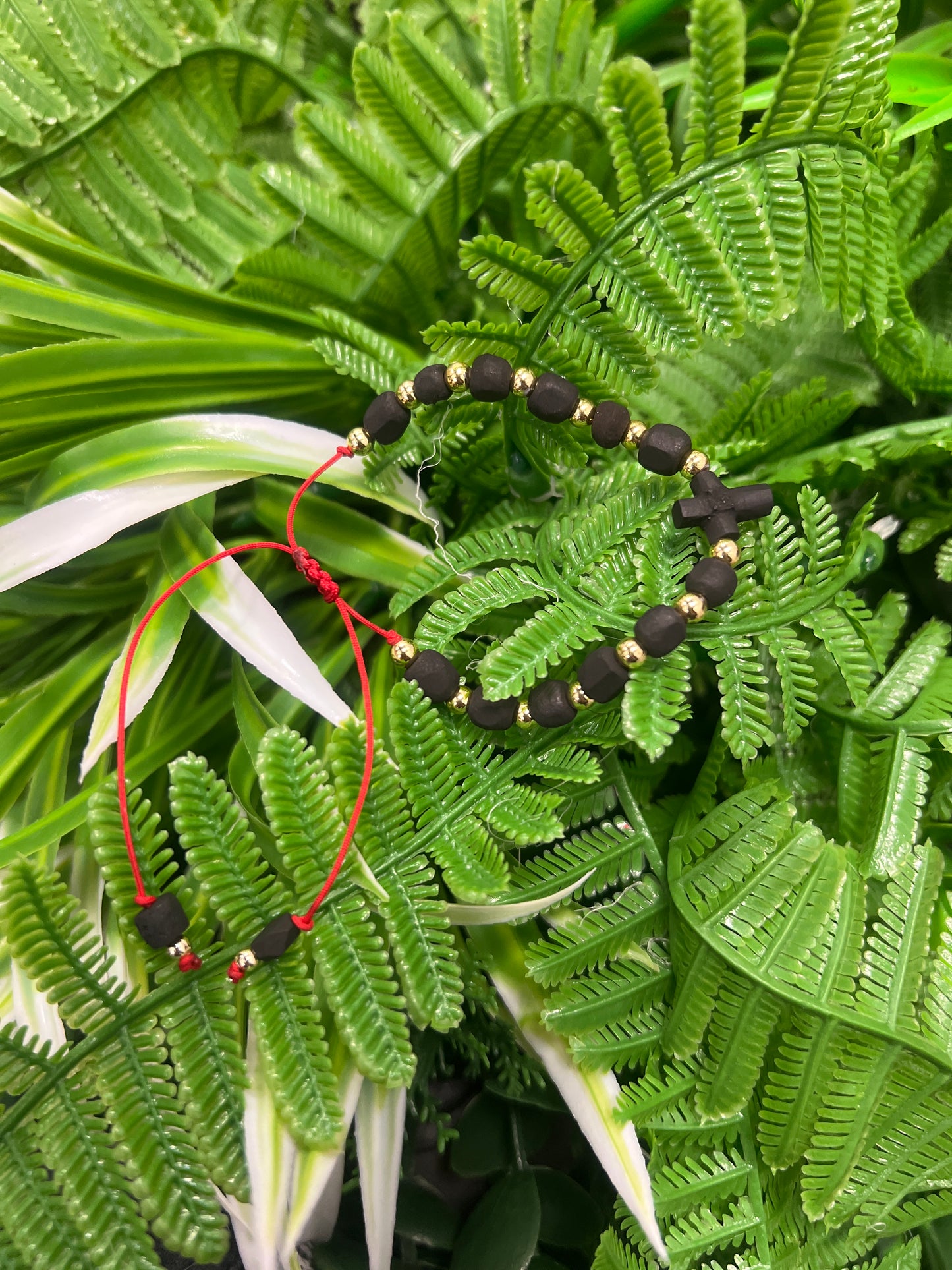 Pulsera Azabache cruz