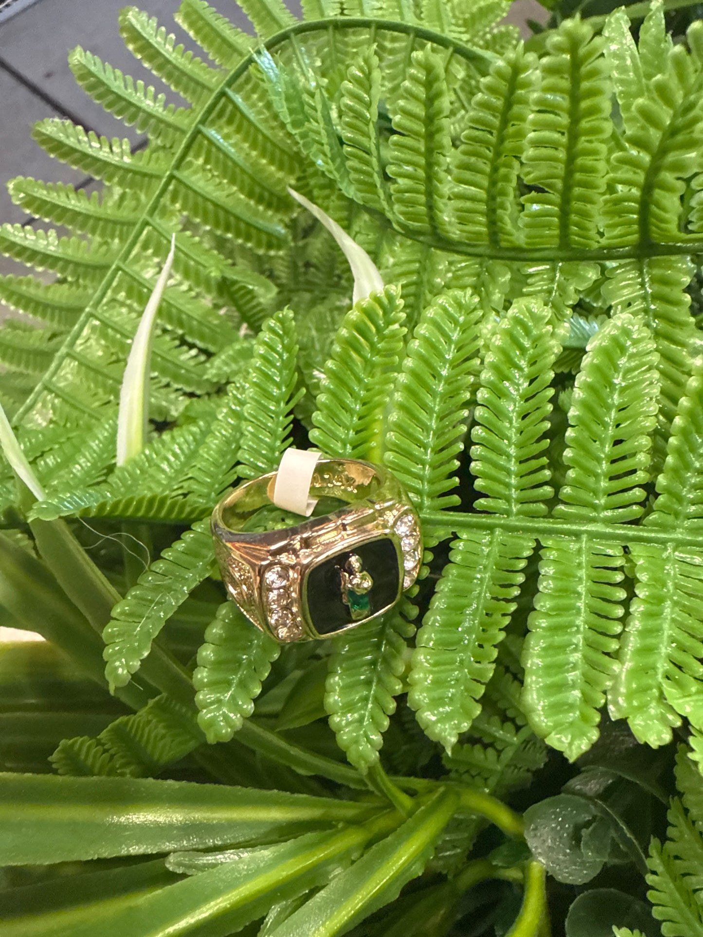 Anillo Oro Laminado San Judas #8