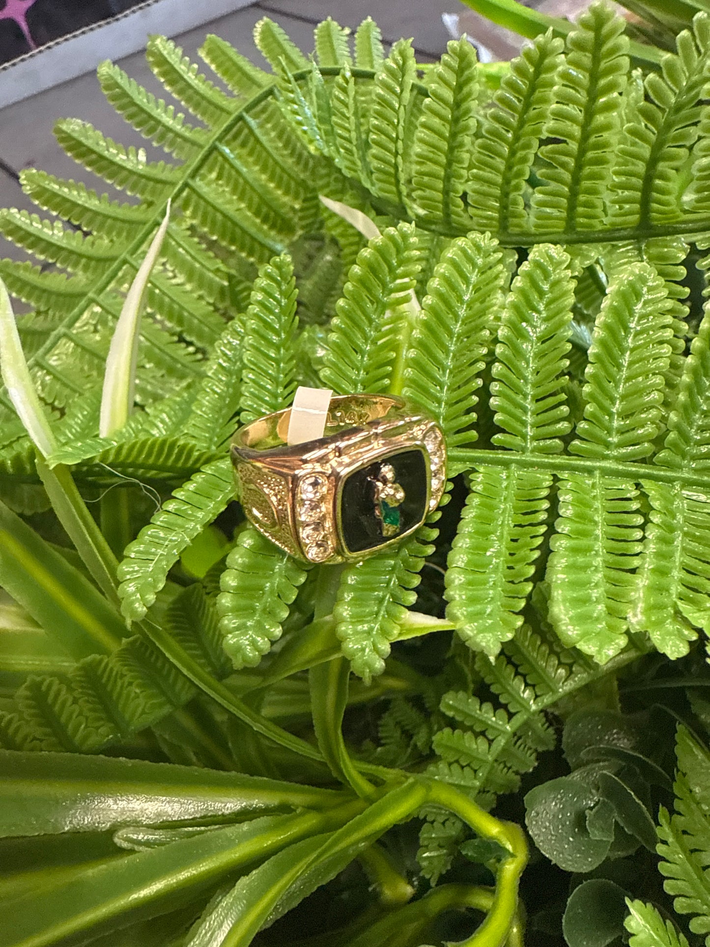 Anillo Oro Laminado San Judas #8
