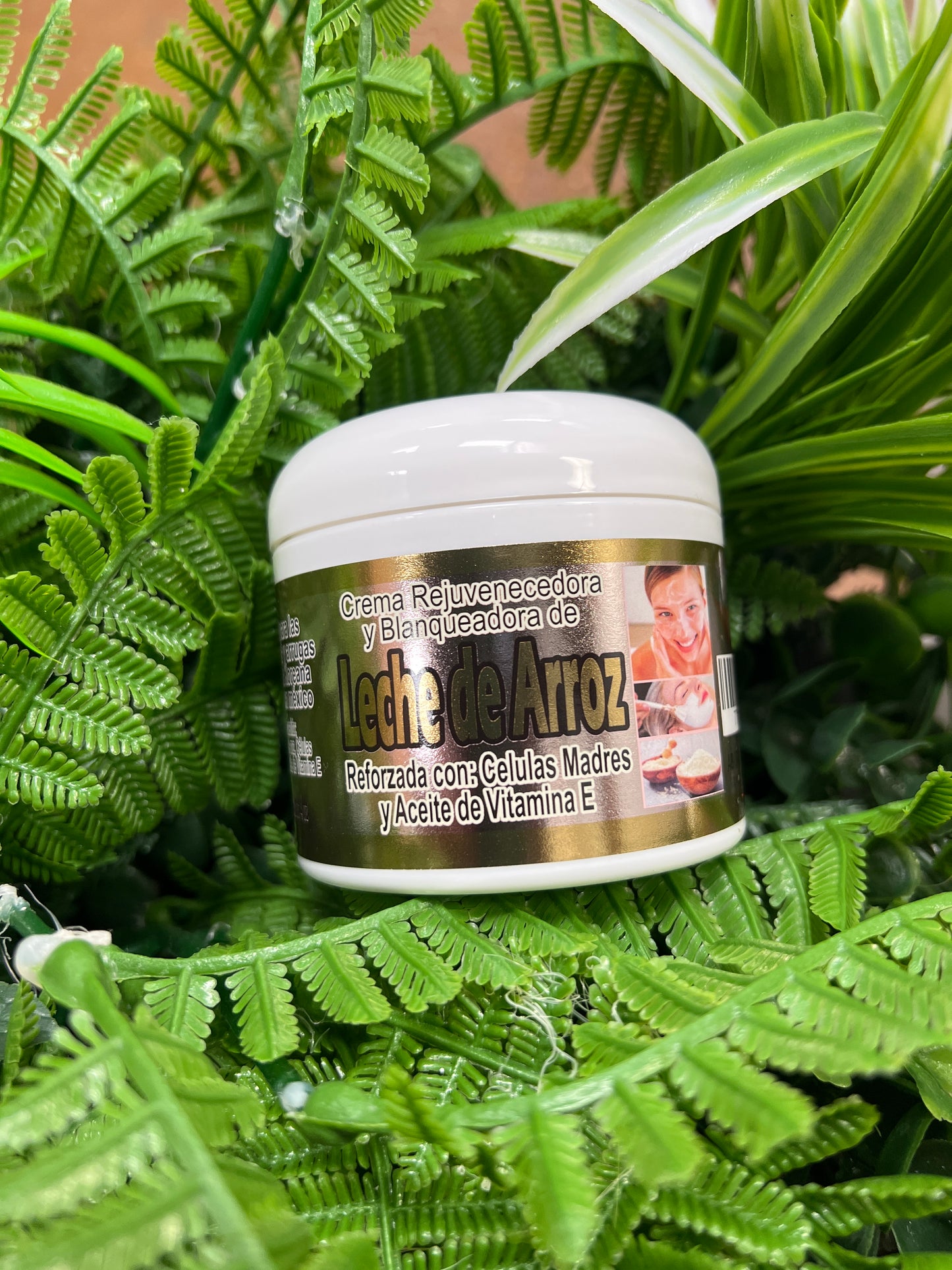 Leche de Arroz Crema Rejuvenecedora y Blanqueadora