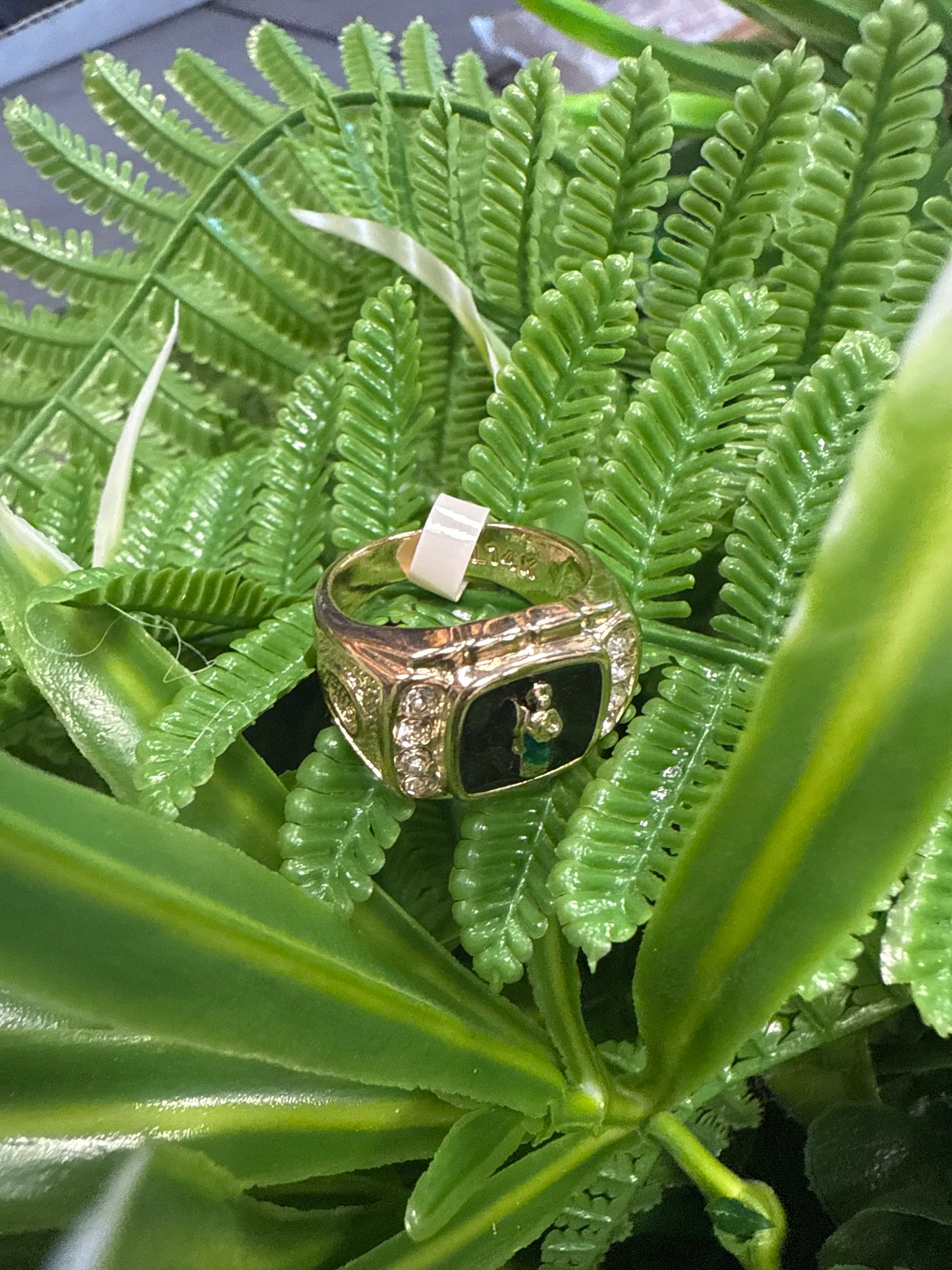 Anillo Oro Laminado San Judas #7