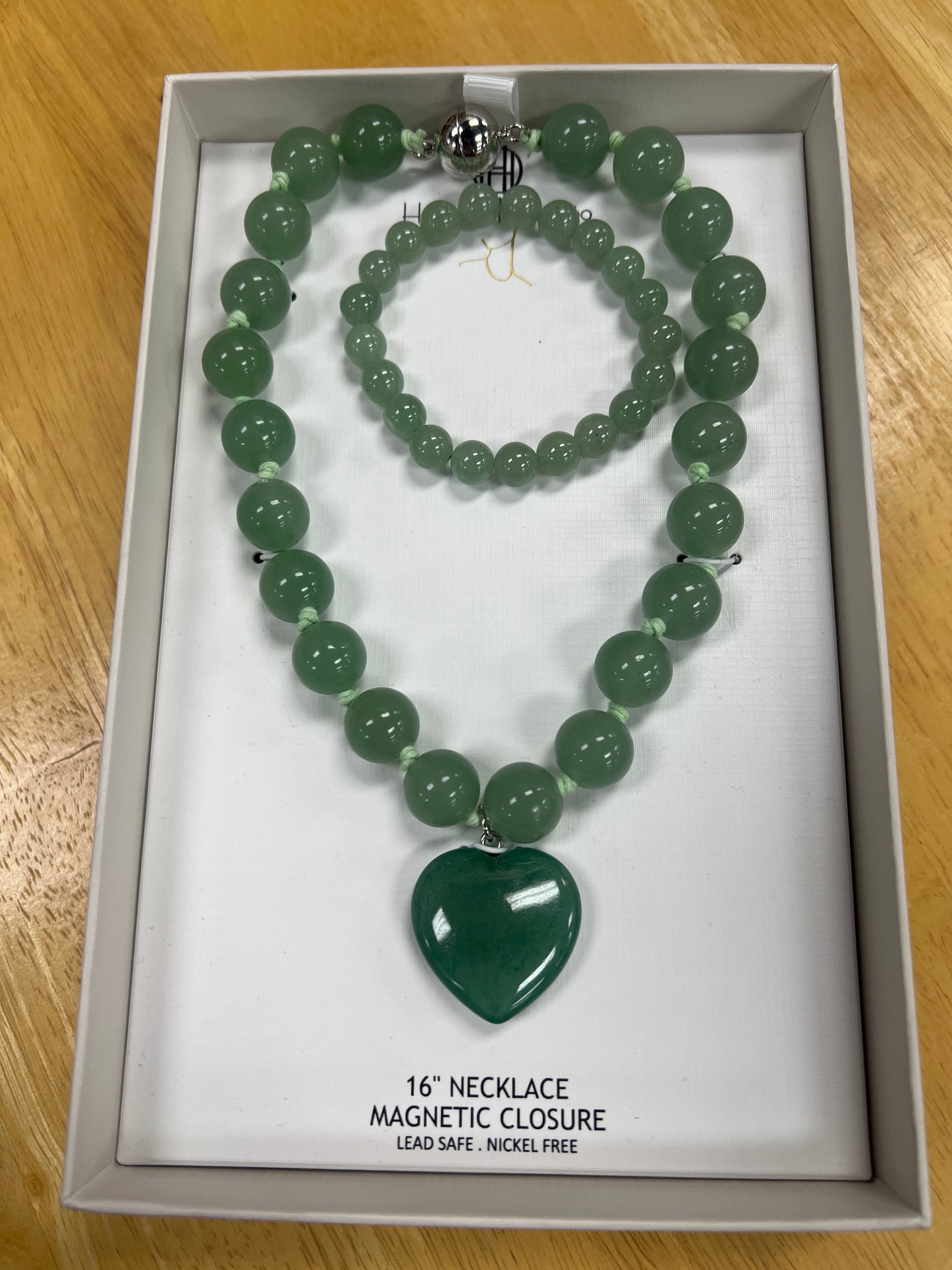 Set de Collar y Pulcera cuarzo Aventurina