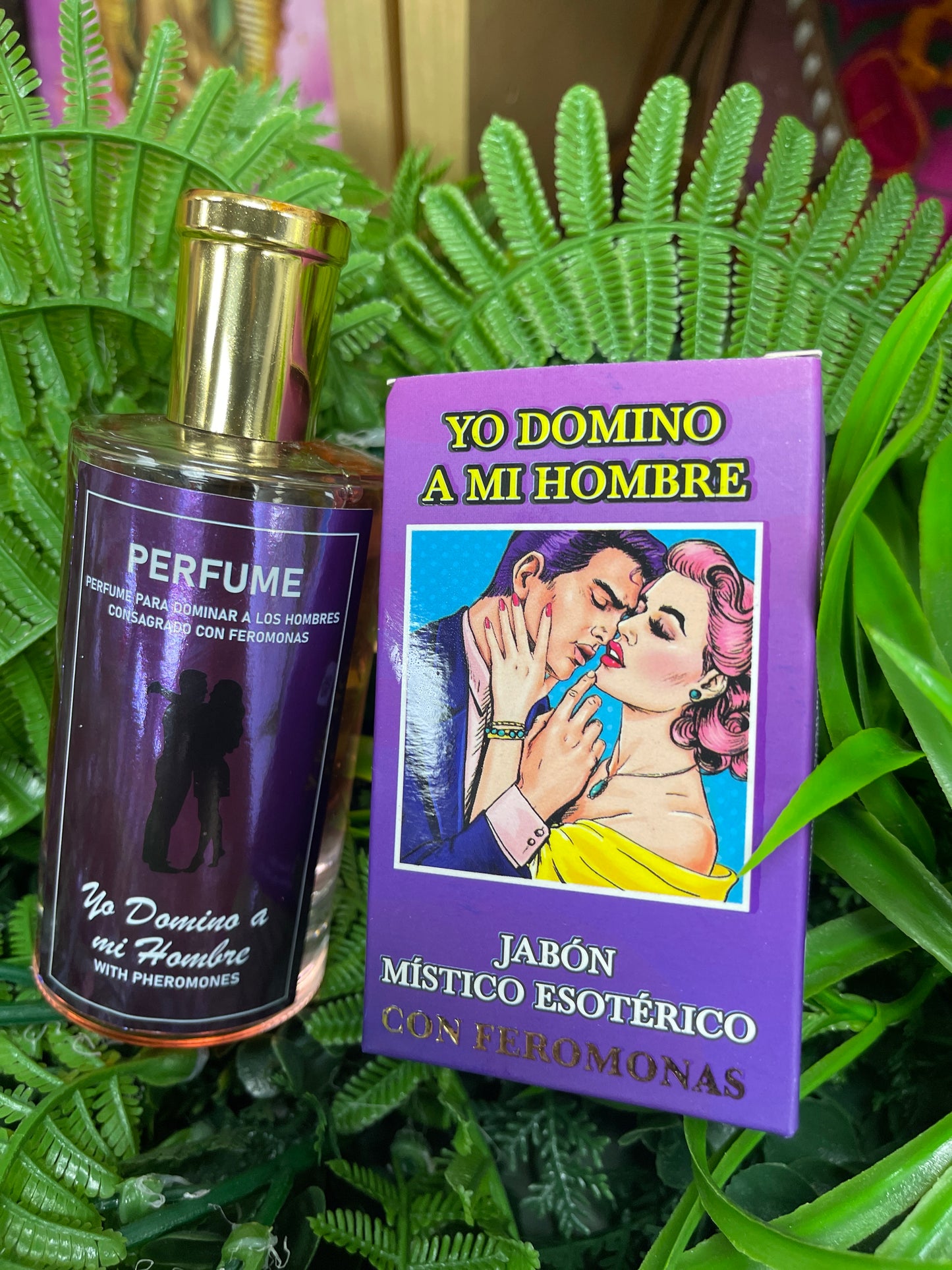 Perfume y Jabón Yo domino a mi hombre