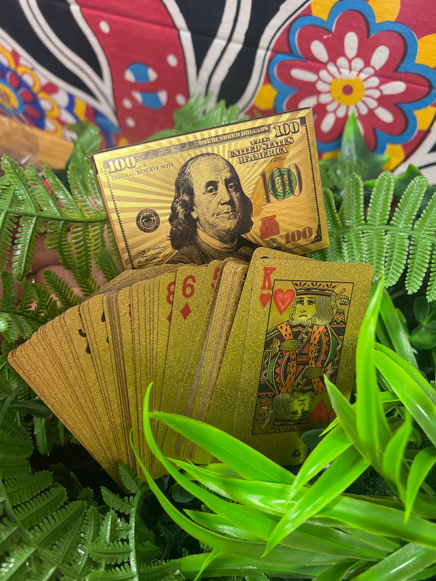 Baraja de póquer Dorada