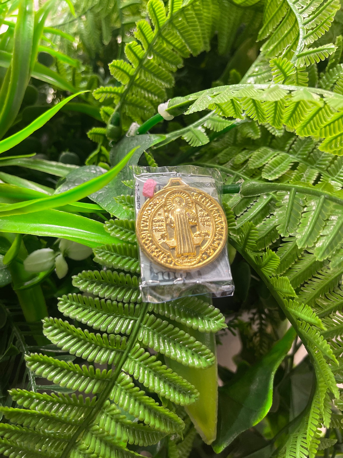 Amuleto Medalla San Benito