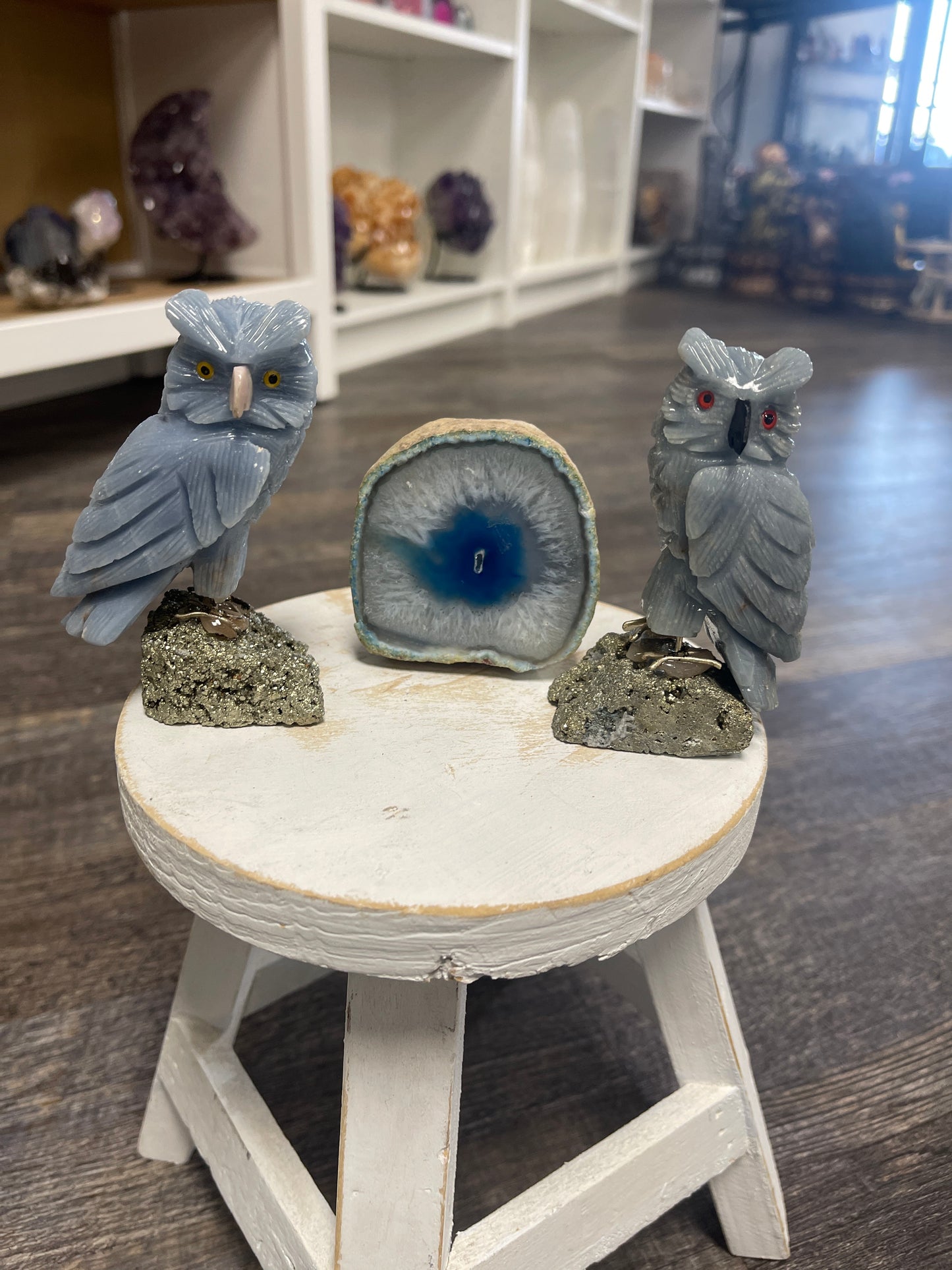 Pareja de Búhos y Ágata #333