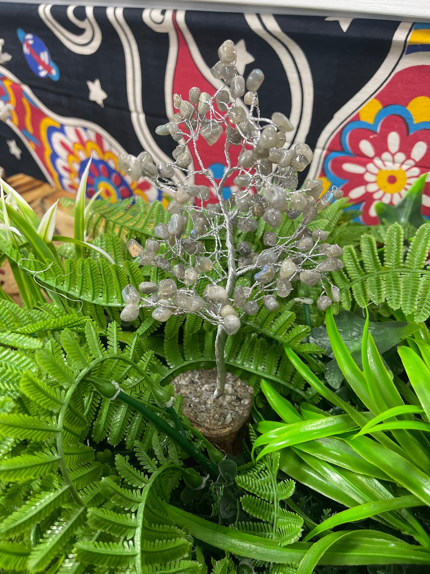 Árbol de cuarzo Labradorita