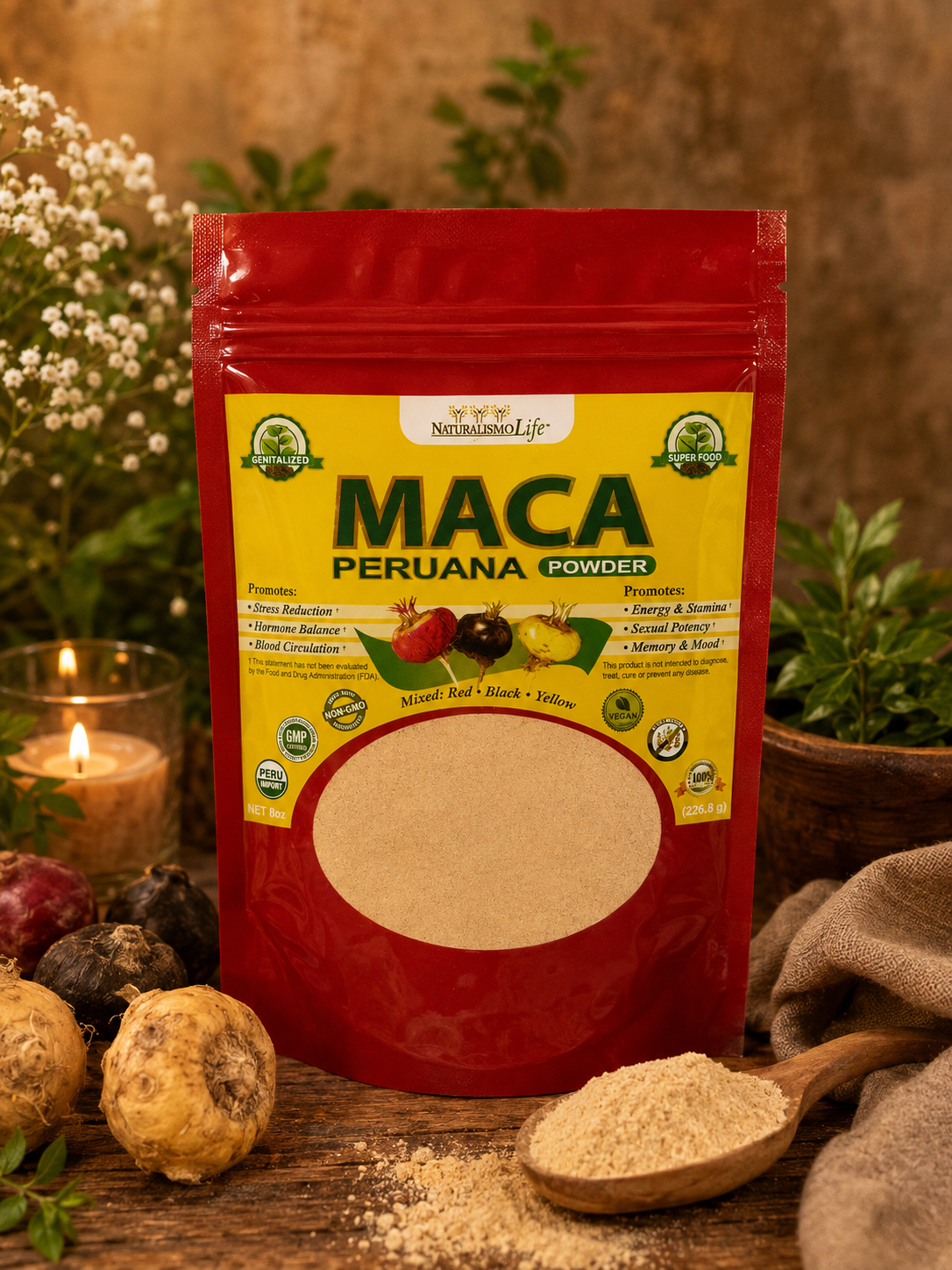 Maca en polvo