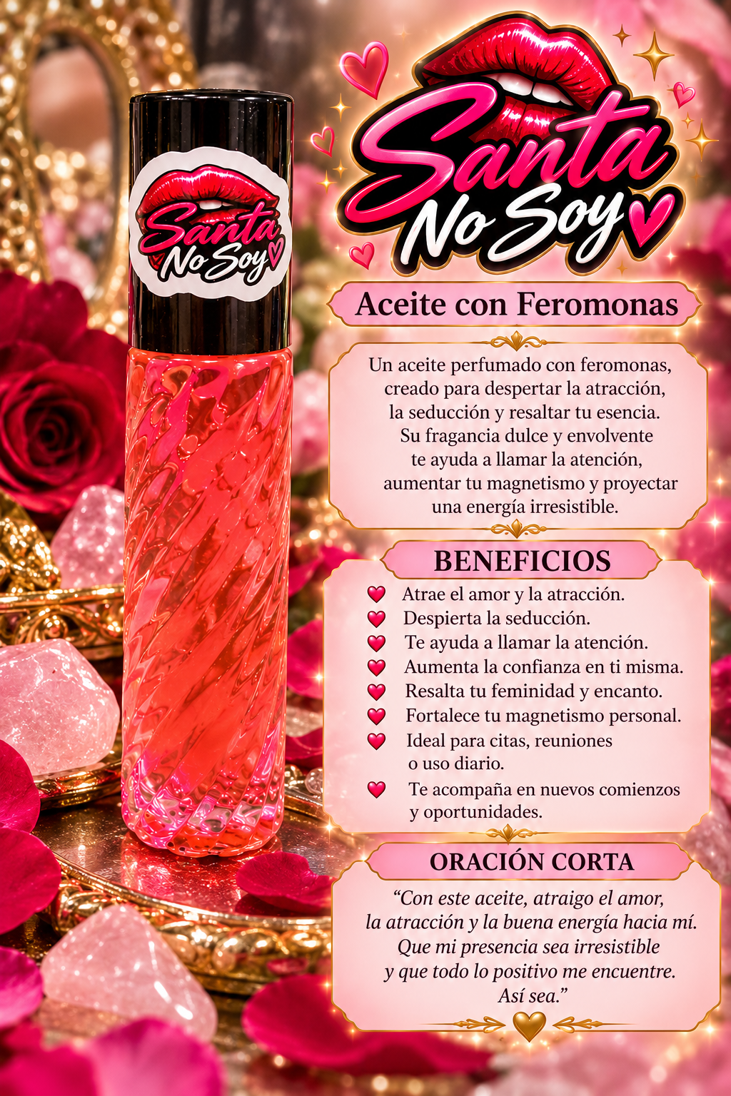 Aceite Santa No Soy