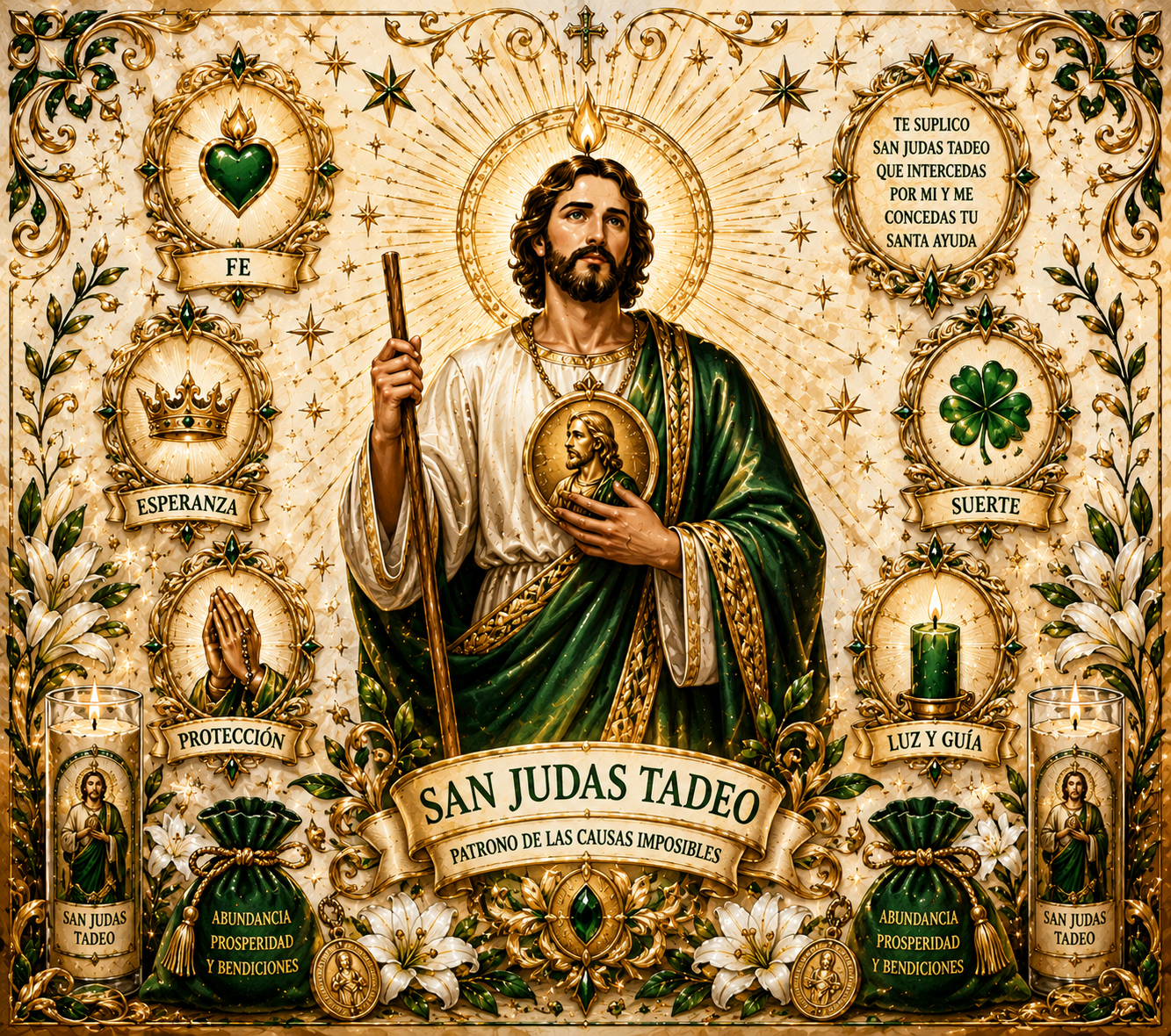 Vaso de San Judas 20oz