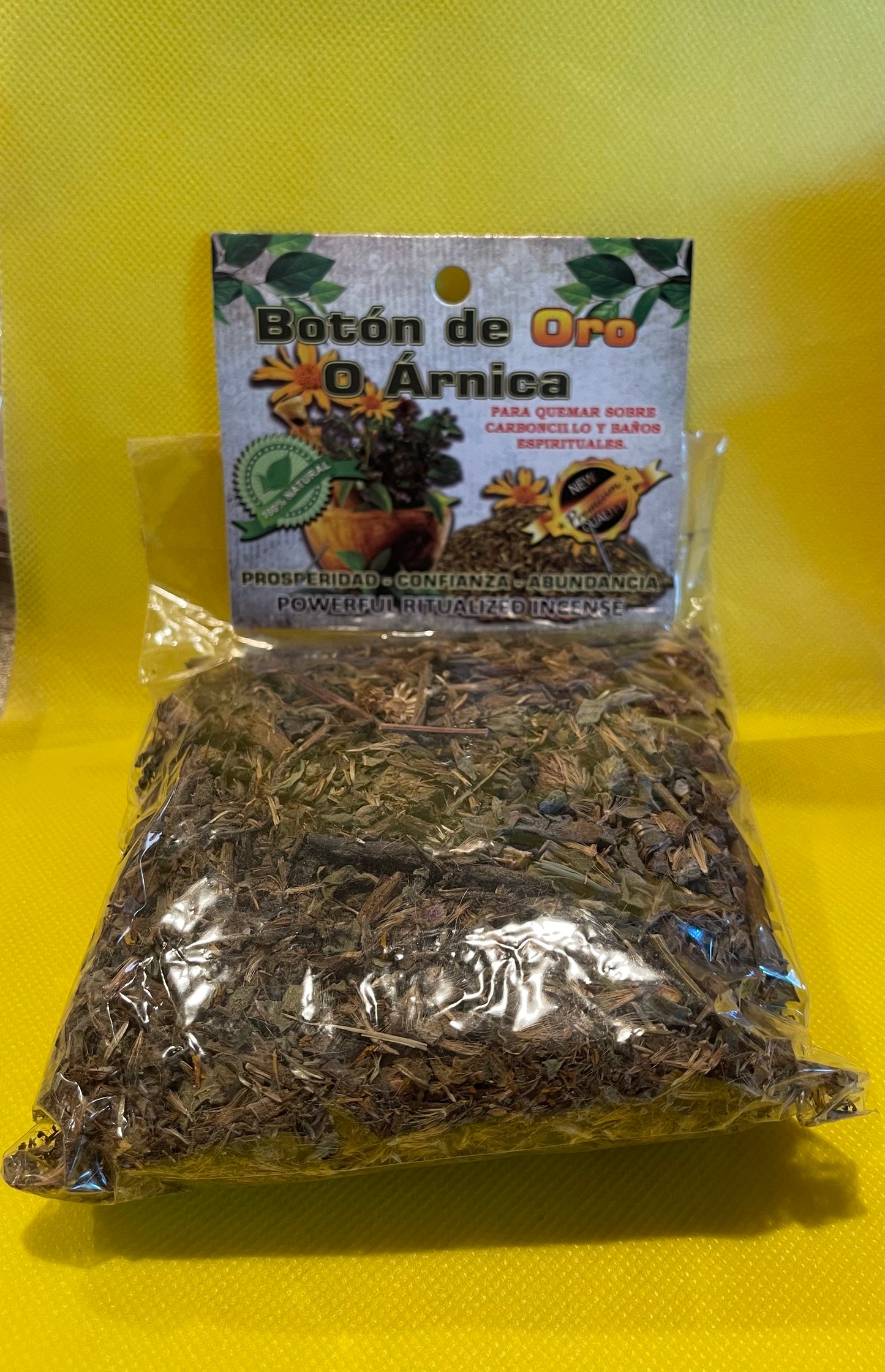 Planta Boton de oro o arnica