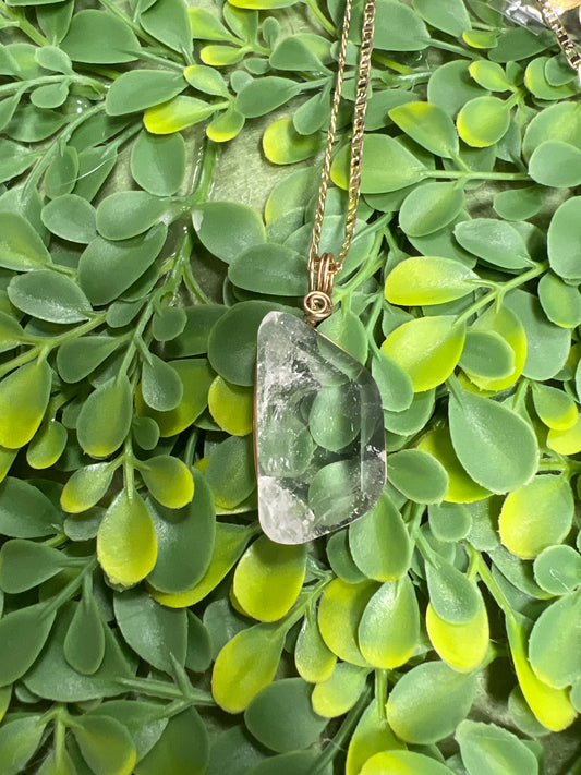 Dije de cuarzo cristal