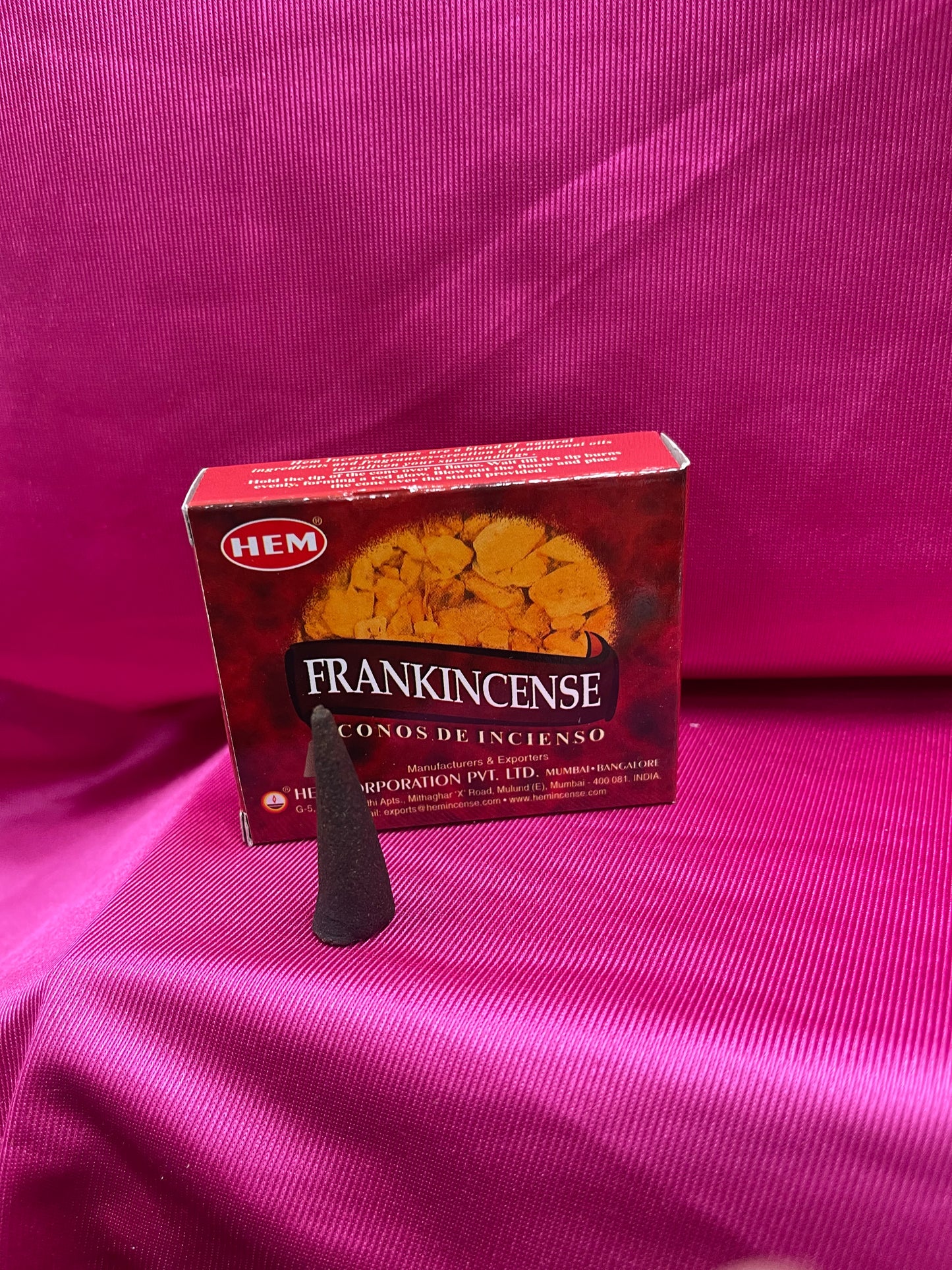 Incienso Frankincense cono