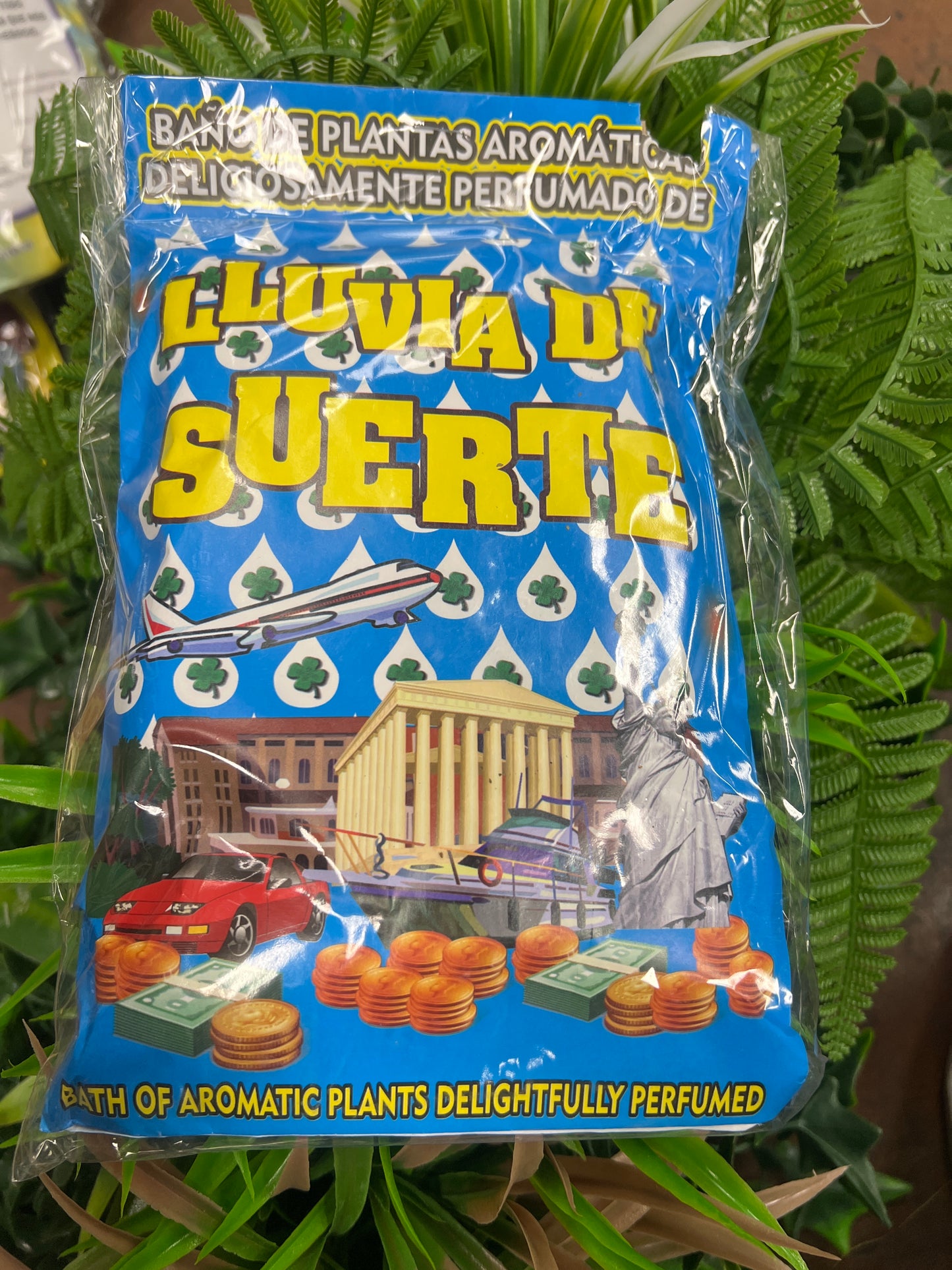 Baño de plantas Llubia de suerte