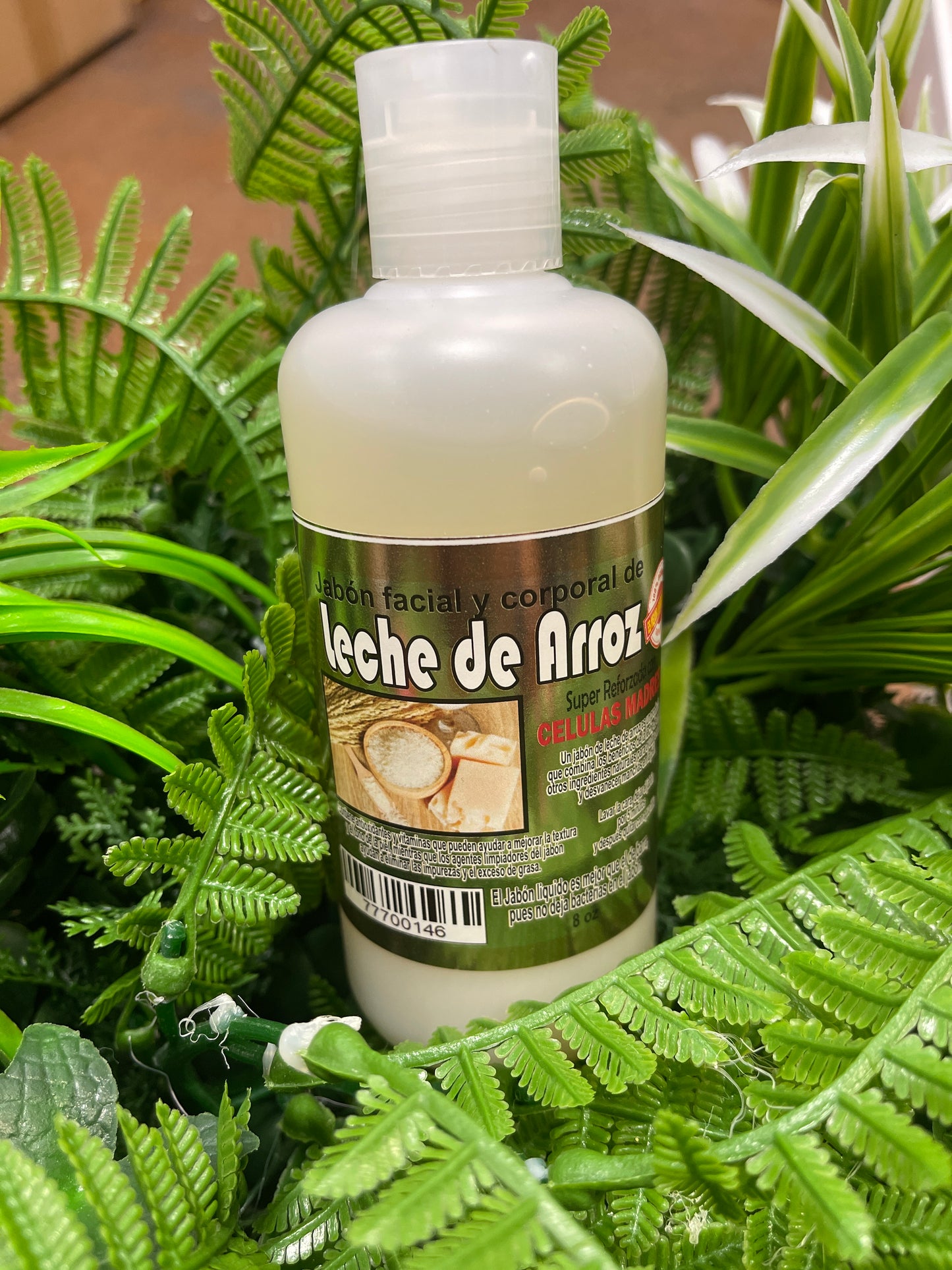Leche de Arroz jabón facial y cuerpo