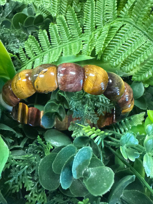 Pulcera ojo de tigre con ojo de buey