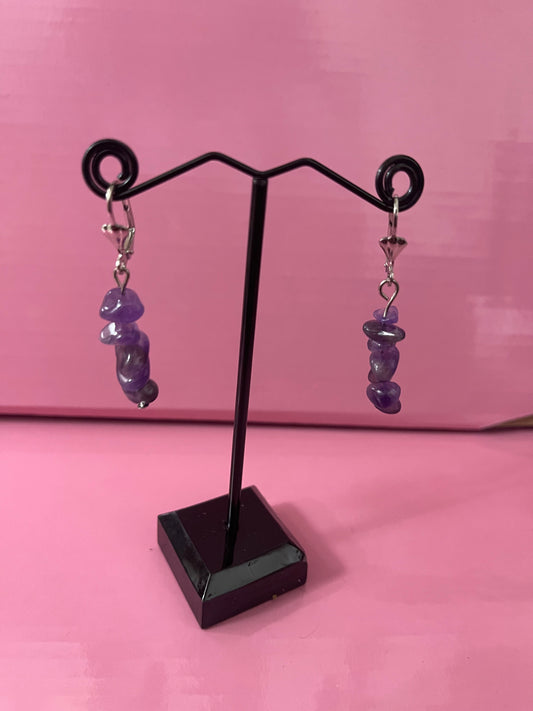 Aretes de Amatista