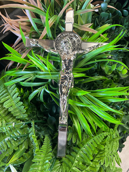 Crucifico Grande color plata