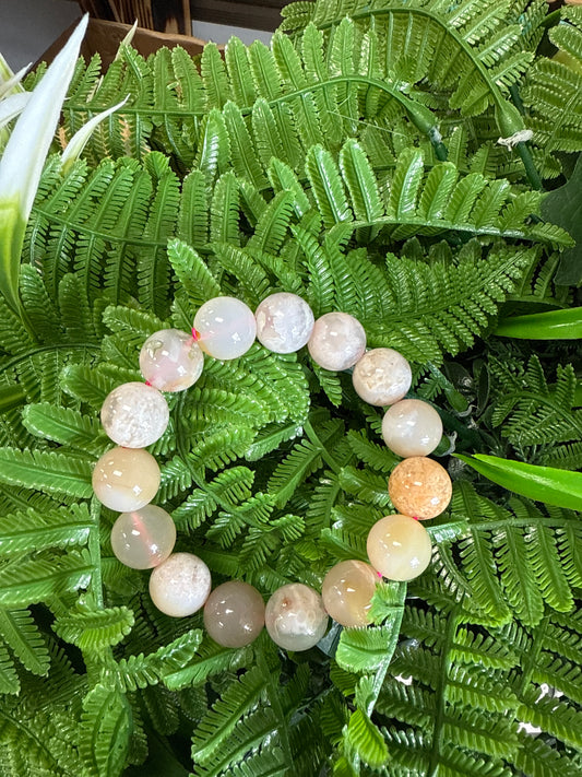 Pulsera de ágata flore