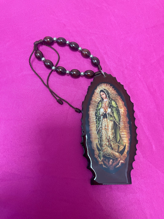 Protección Virgen de Guadalupe para carro