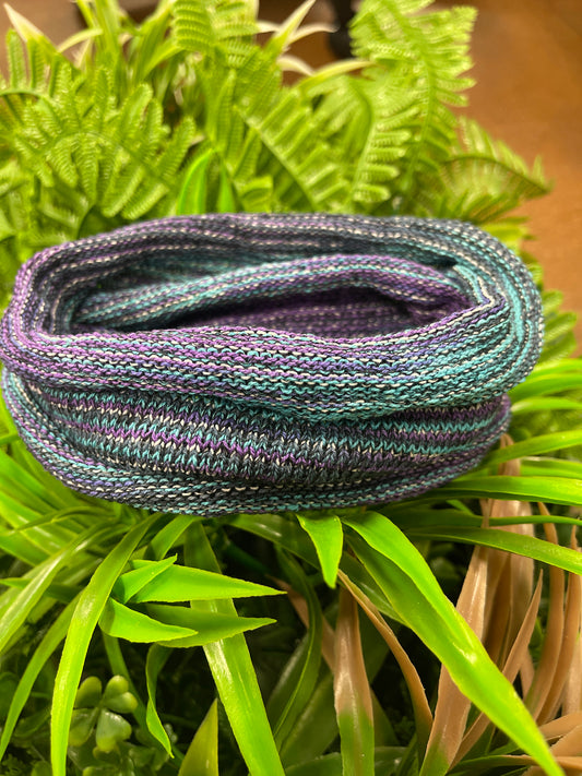Headband azul y morado #C