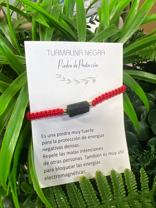 Pulsera Turmalina Negra