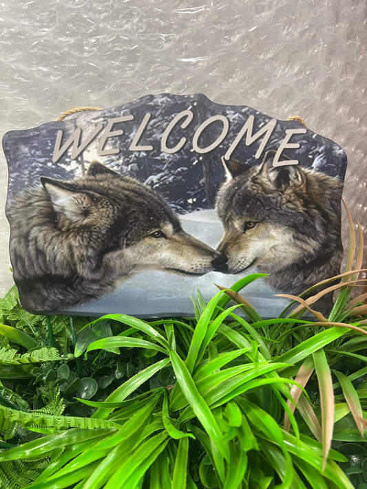 Welcome pareja de Lobos