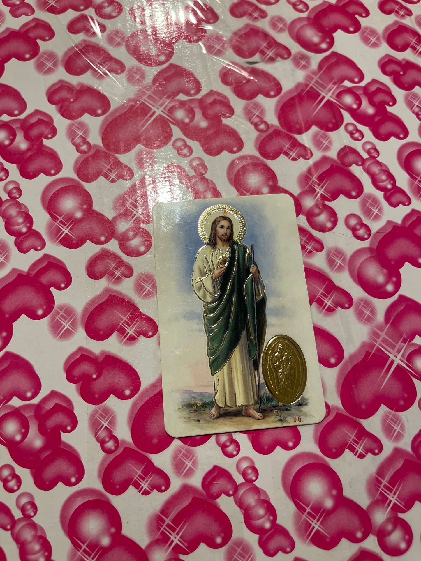 Oración para el trabajo San Judas Tadeo para cartera #A