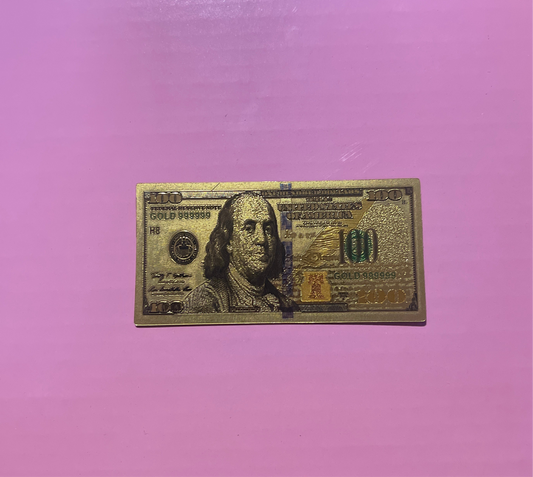 Mini Billete de $100