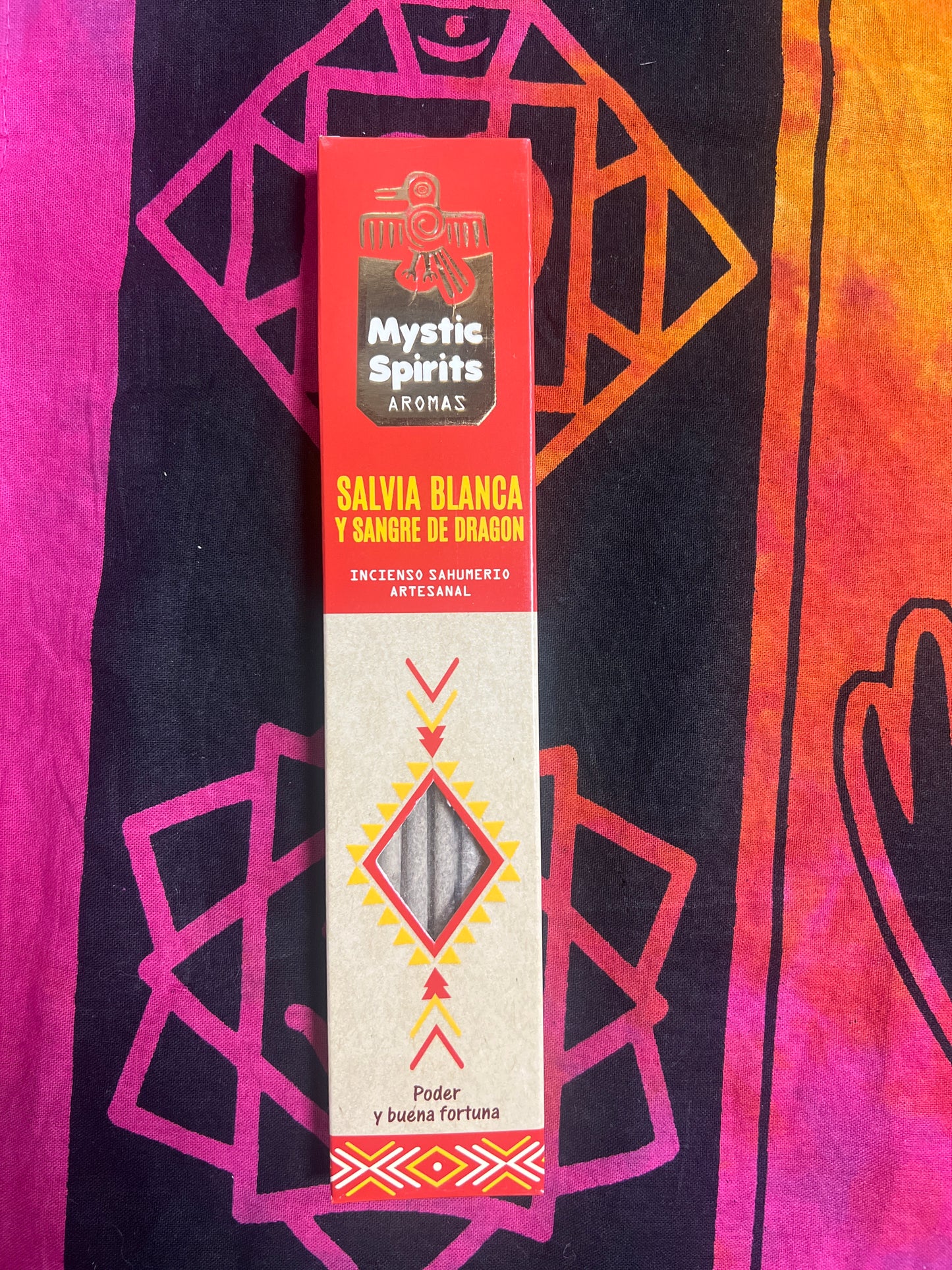 Incienso Mystic Salvia Blanca y Sangre de Dragón