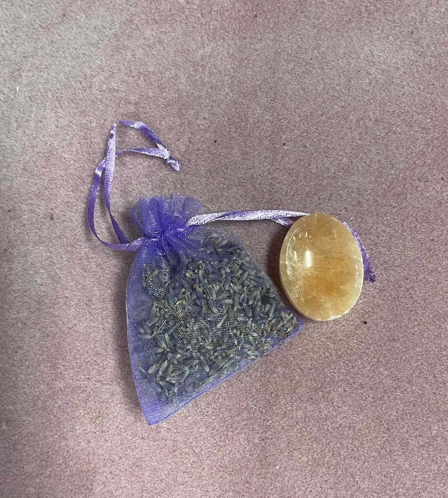 Lavanda y Selenita Durazno
