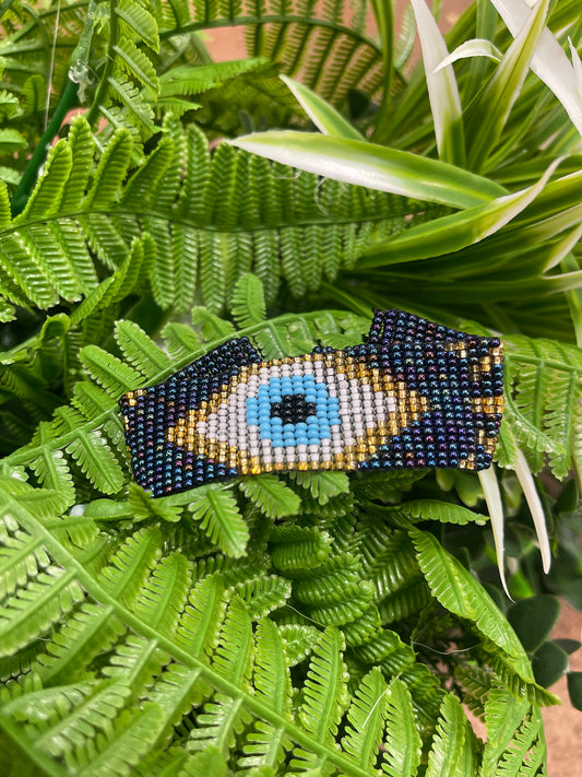 Pulcera ojo turco Artesanal multi color