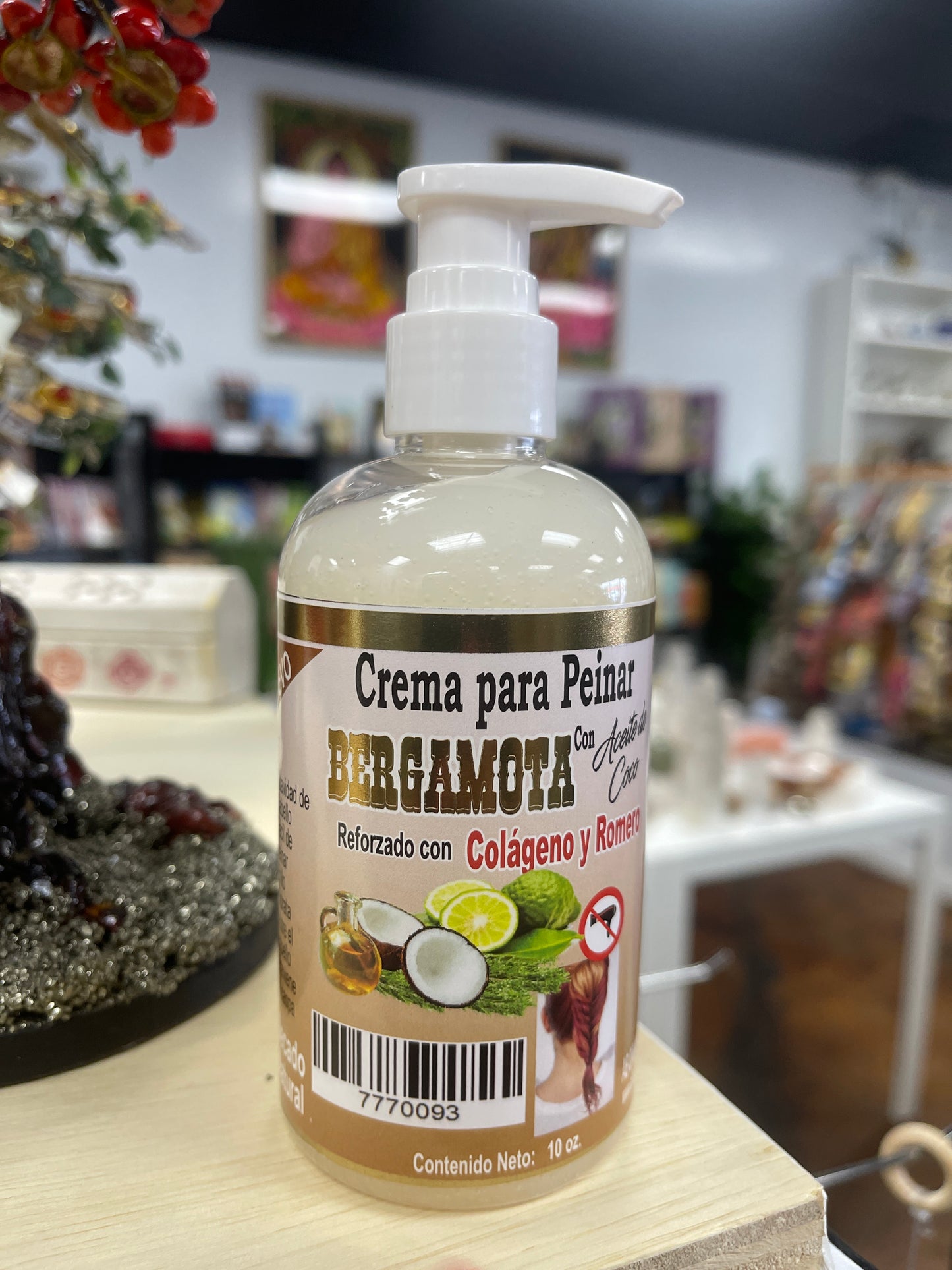 Crema para Peinar Bergamota