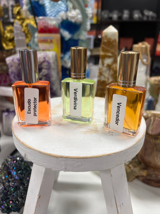 Perfume Escudo Protector Verdivina y Vencedor