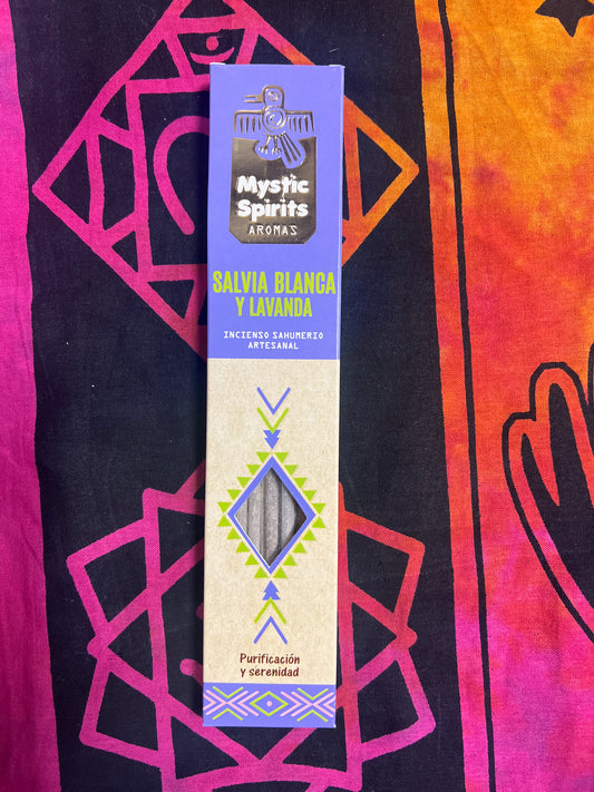 Incienso Mystic Salvia Blanca Lavanda