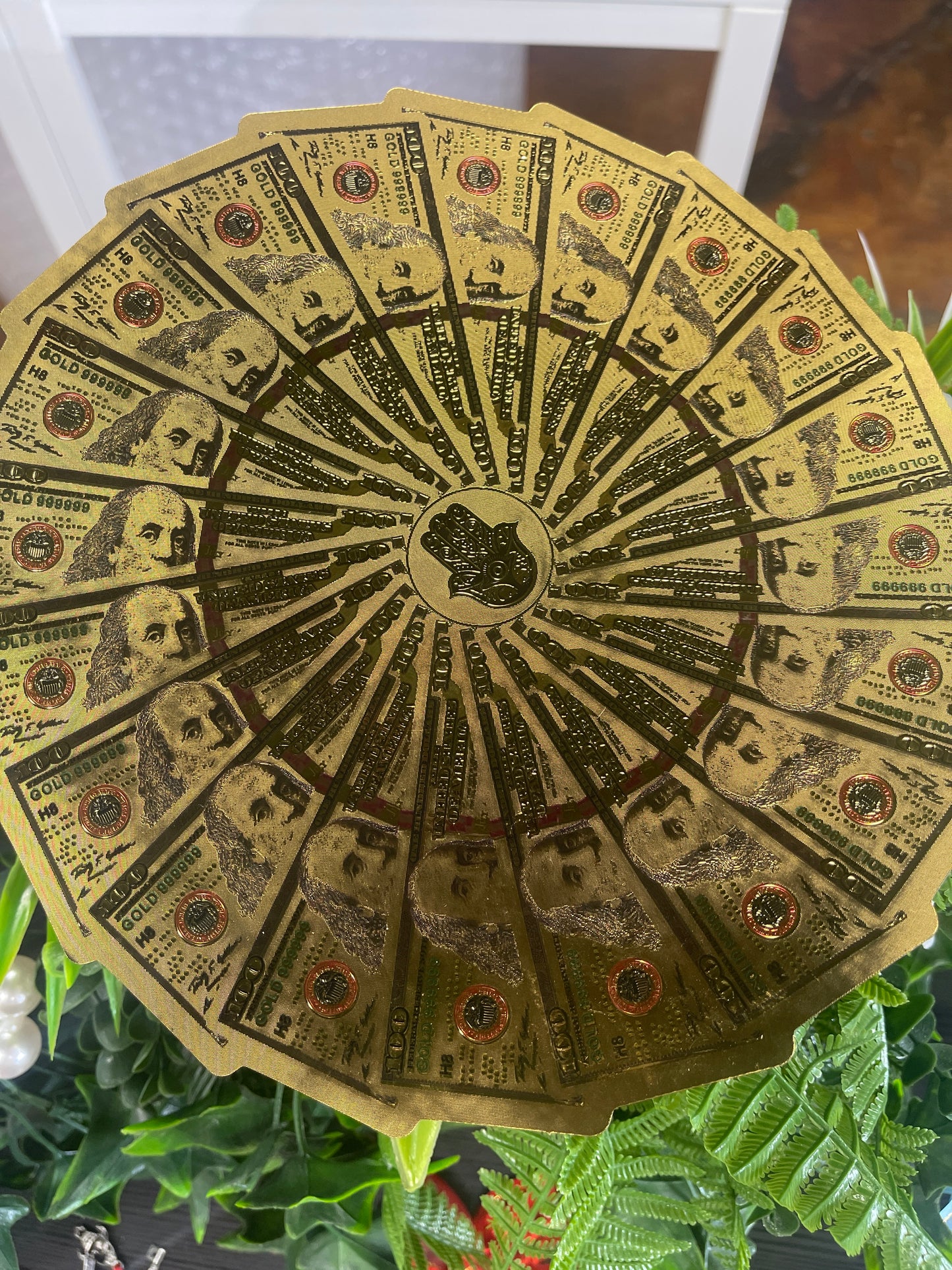 Buena Suerte Billetes de Oro