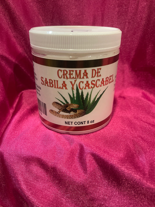 Crema de Sábila y Cascabel