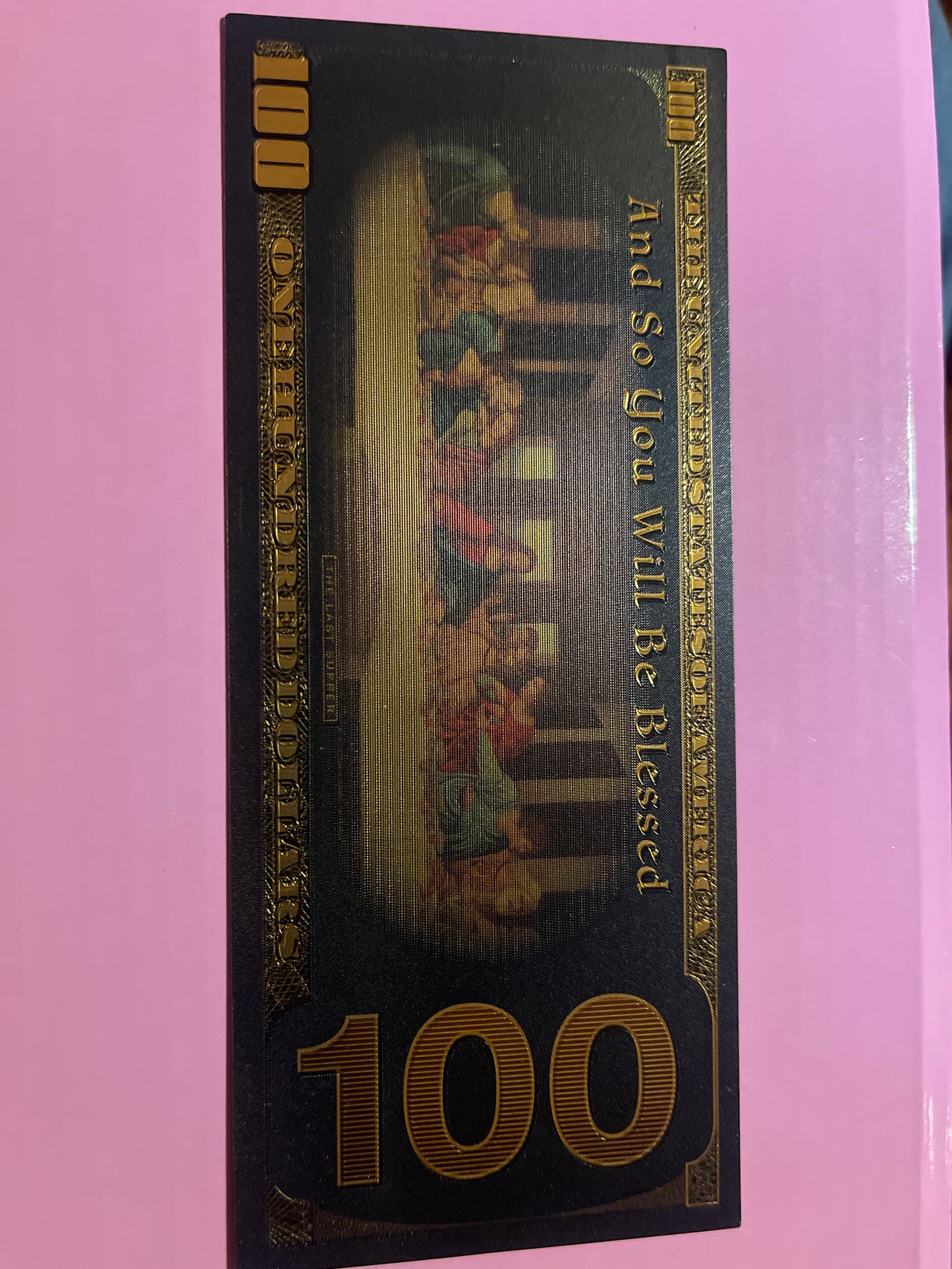 Billete de la santa cena